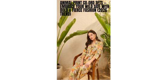 Animal Print Co-Ord Sets — Embrace Your Wild Side with Bold & Fierce Fashion (2026 Trend)