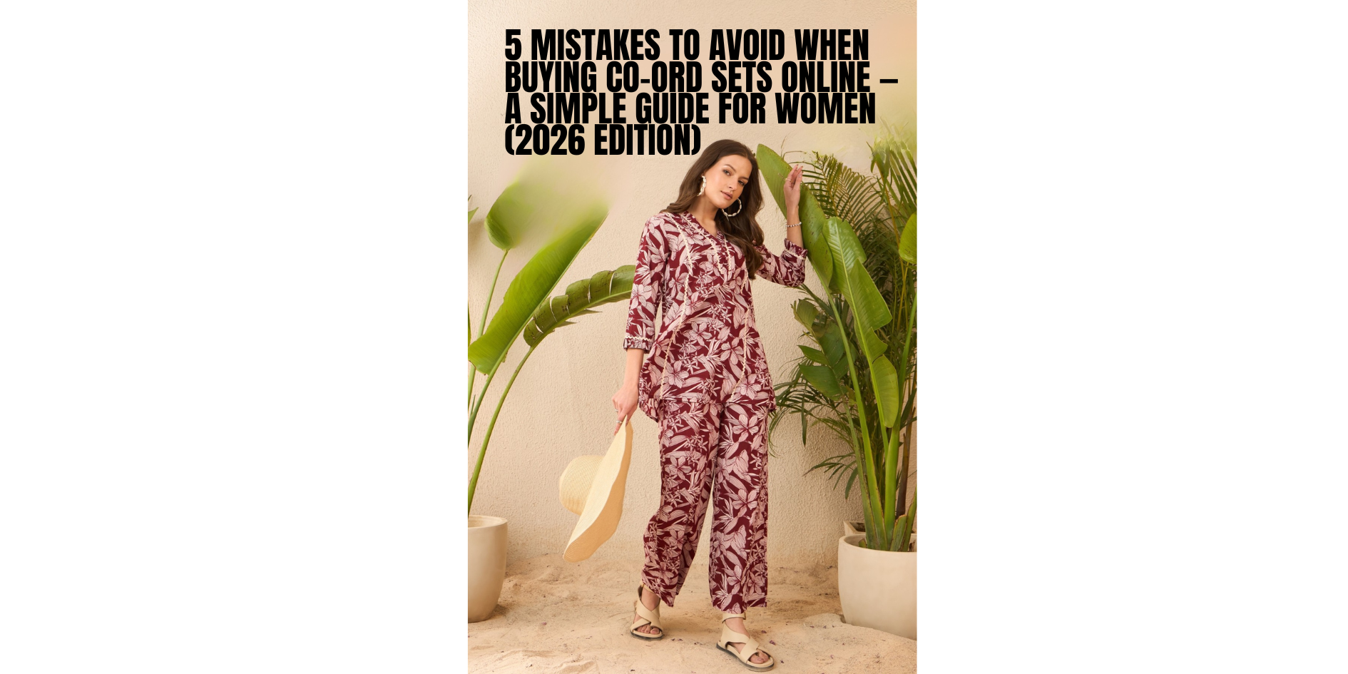 5 Mistakes to Avoid When Buying Co-Ord Sets Online — A Simple Guide for Women (2026 Edition)