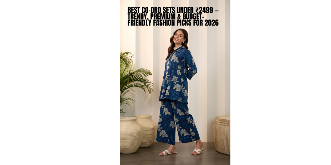 Best Co-Ord Sets Under ₹2499 — Trendy, Premium & Budget-Friendly Fashion Picks for 2026