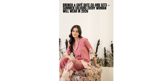 Brunch & Café Date Co-Ord Sets — Summer Colours Every Woman Will Wear in 2026