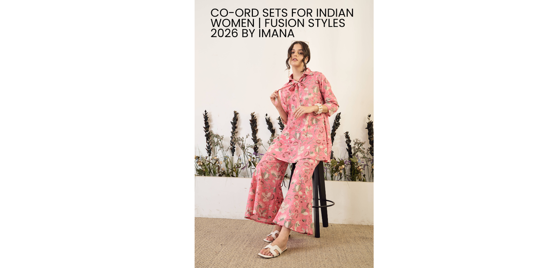 Co-Ord Sets for Indian Women: Ethnic Meets Effortless in 2026 | IMANA