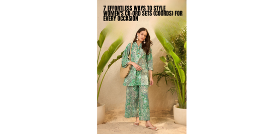 7 Effortless Ways to Style Women's Co-ord Sets (Coords) for Every Occasion