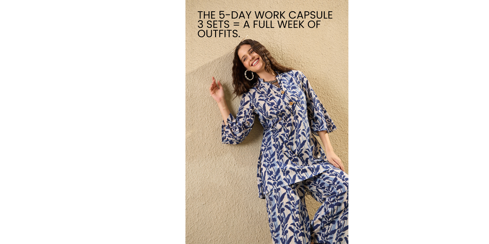 How to Build a Work Wardrobe with Just 3 Items (The Indian Capsule Guide)