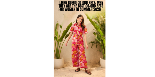 Linen Blend Co-Ord Sets: Why They Are the Best Co-Ord Sets for Women in Summer 2026