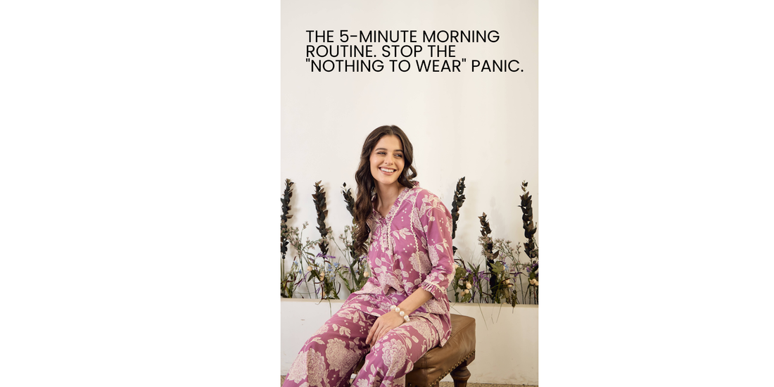 The 5-Minute Morning: How to Eliminate "What Do I Wear?