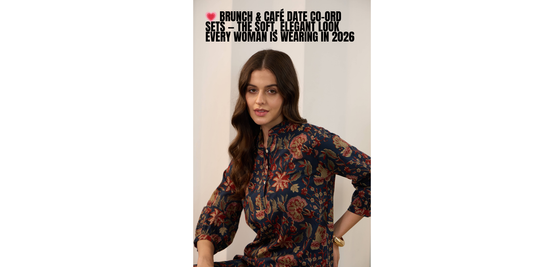 💗 Brunch & Café Date Co-Ord Sets — The Soft, Elegant Look Every Woman Is Wearing in 2026