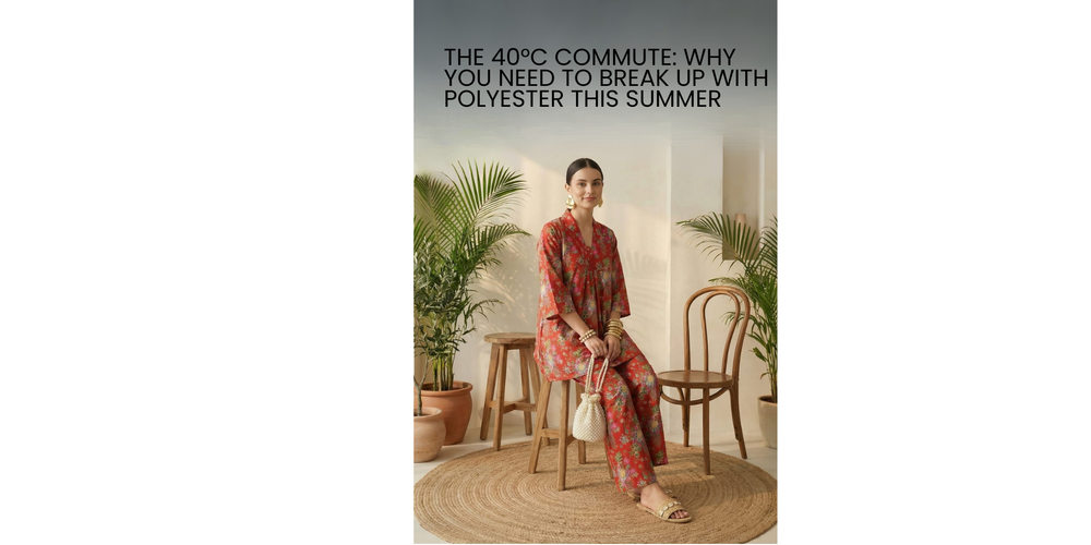 The 40°C Commute: Why You Need to Break Up With Polyester This Summer