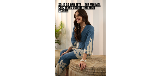 Solid Co-Ord Sets — The Minimal Chic Trend Dominating 2026 Fashion