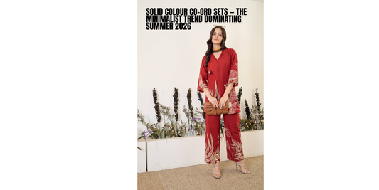 Solid Colour Co-Ord Sets — The Minimalist Trend Dominating Summer 2026