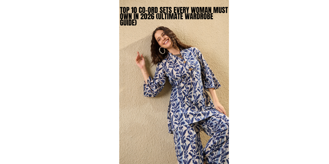Top 10 Co-Ord Sets Every Woman Must Own in 2026 (Ultimate Wardrobe Guide)