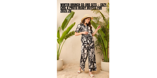 Travel-Friendly Co-Ord Sets — Lightweight, Wrinkle-Free & Instagram-Ready Vacation Looks (2026)