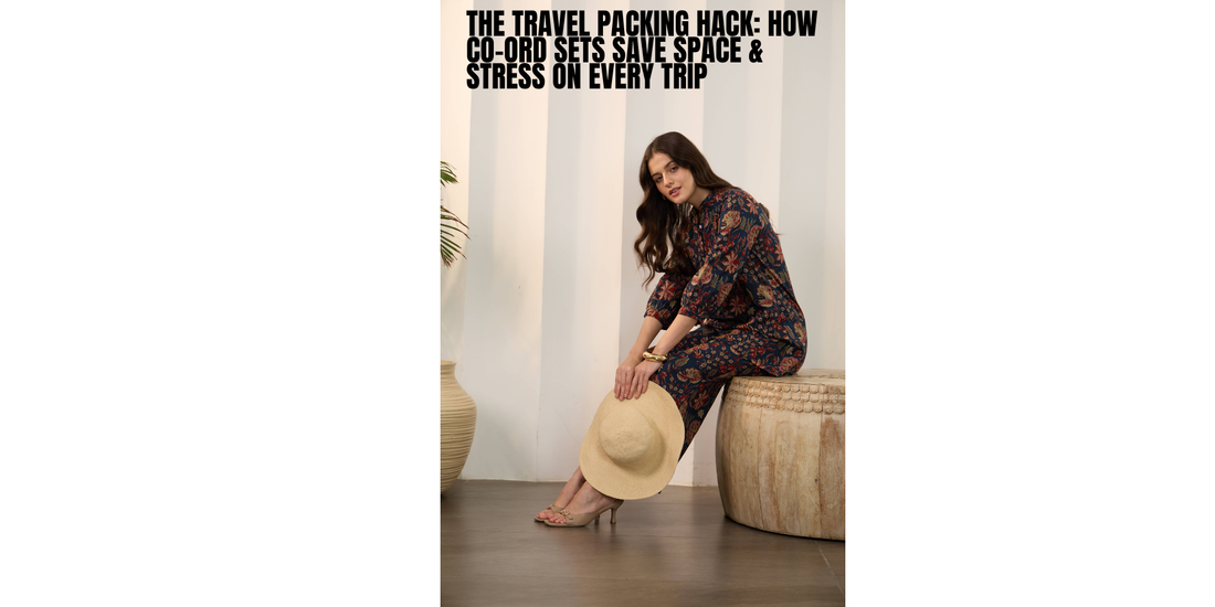 🧳 The Travel Packing Hack Every Woman Swears By — Why Co-Ord Sets Save Space, Stress & Styling Time