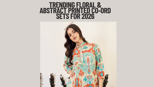 Trending Floral & Abstract Printed Co-Ord Sets for 2026
