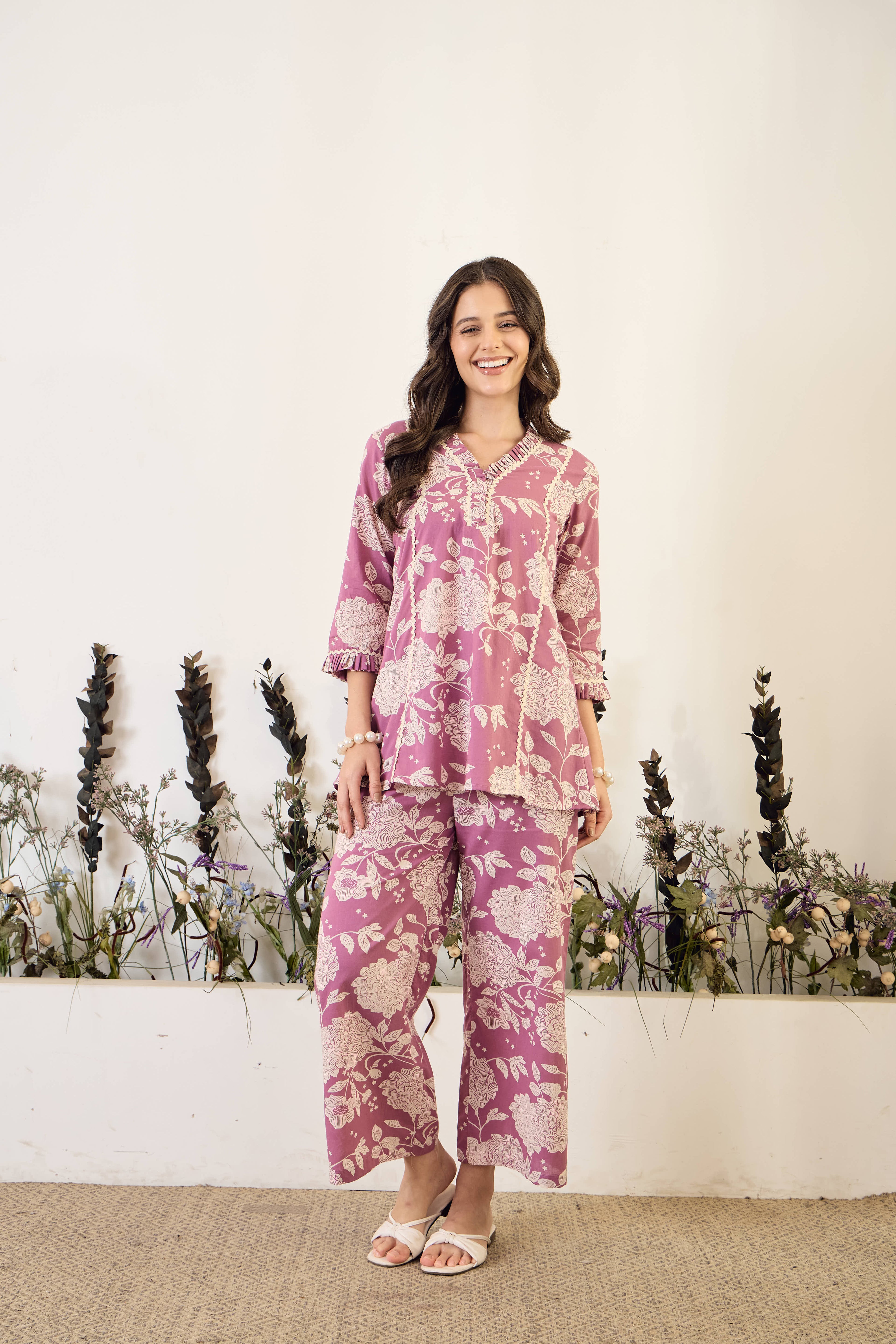 IMANA Women Cotton Printed Co-Ord Set