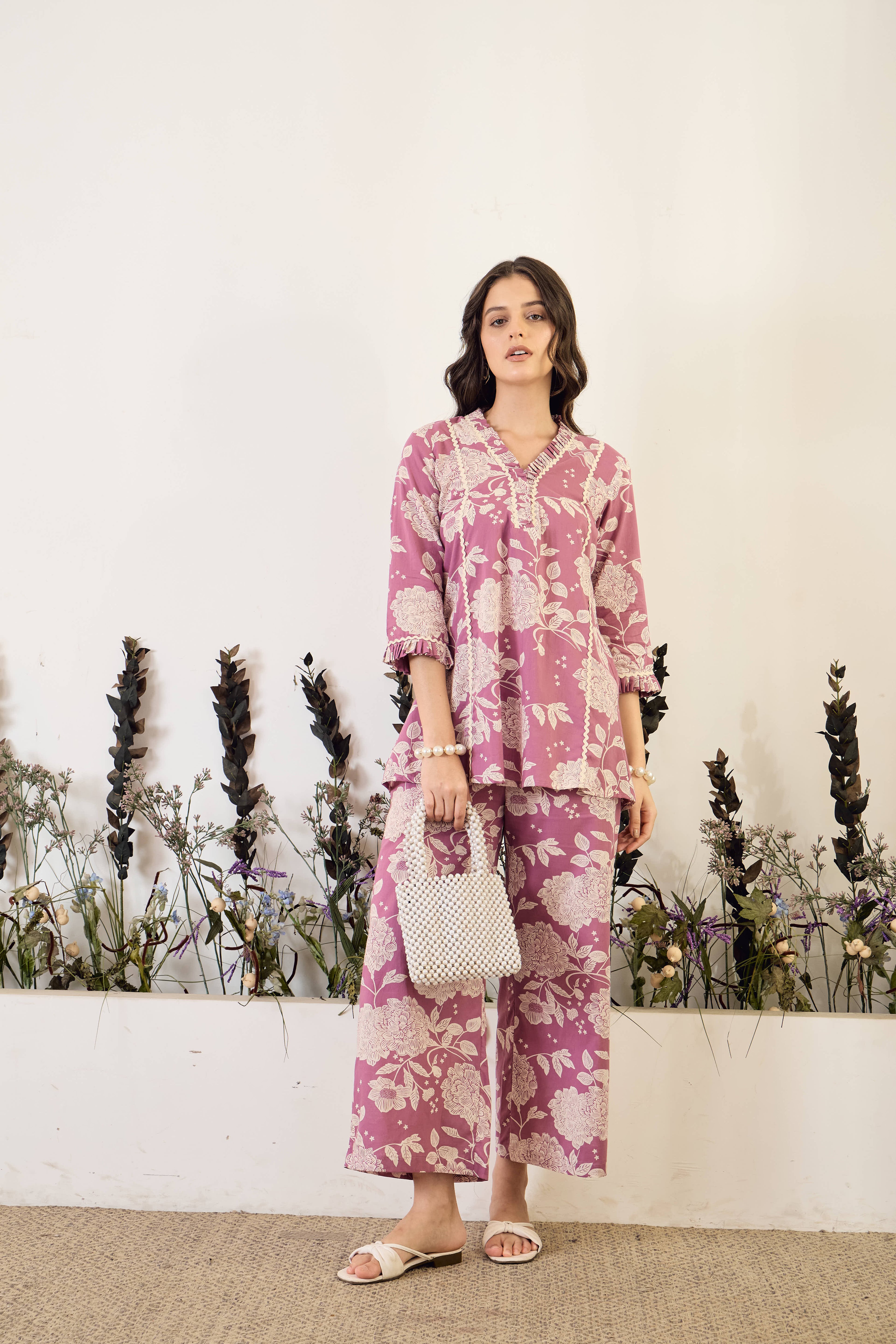 IMANA Women Cotton Printed Co-Ord Set