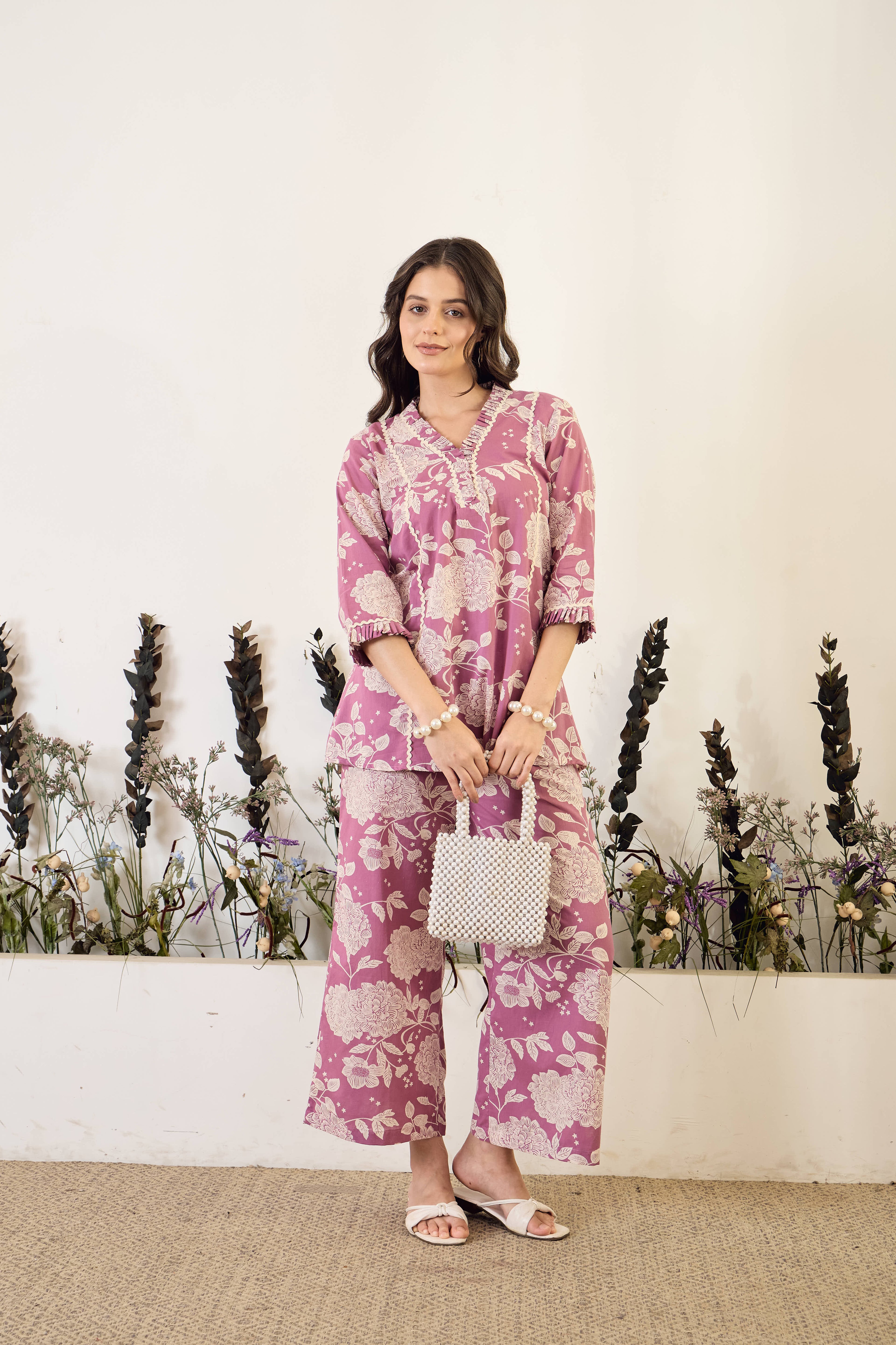 IMANA Women Cotton Printed Co-Ord Set