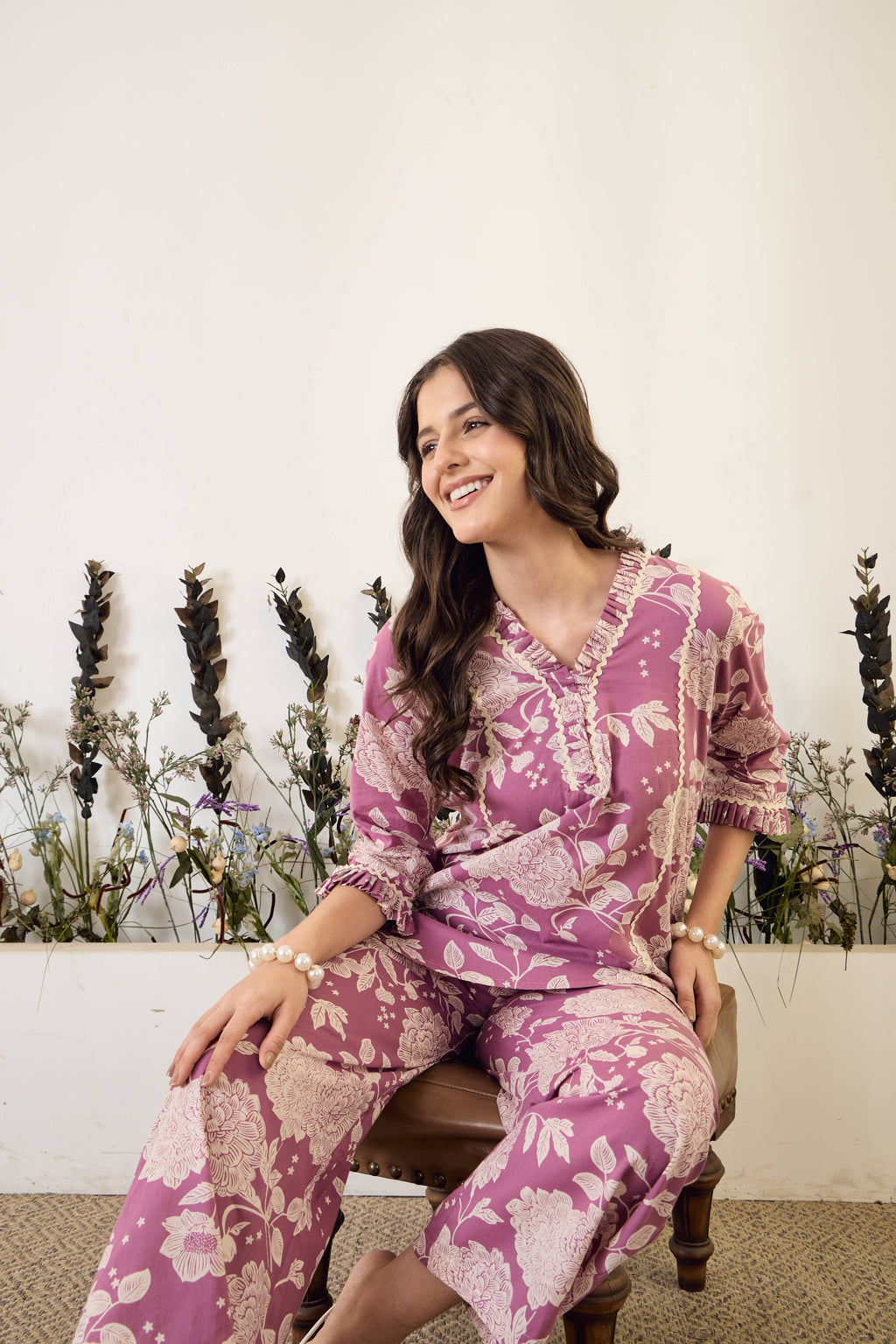 IMANA Women Cotton Printed Co-Ord Set