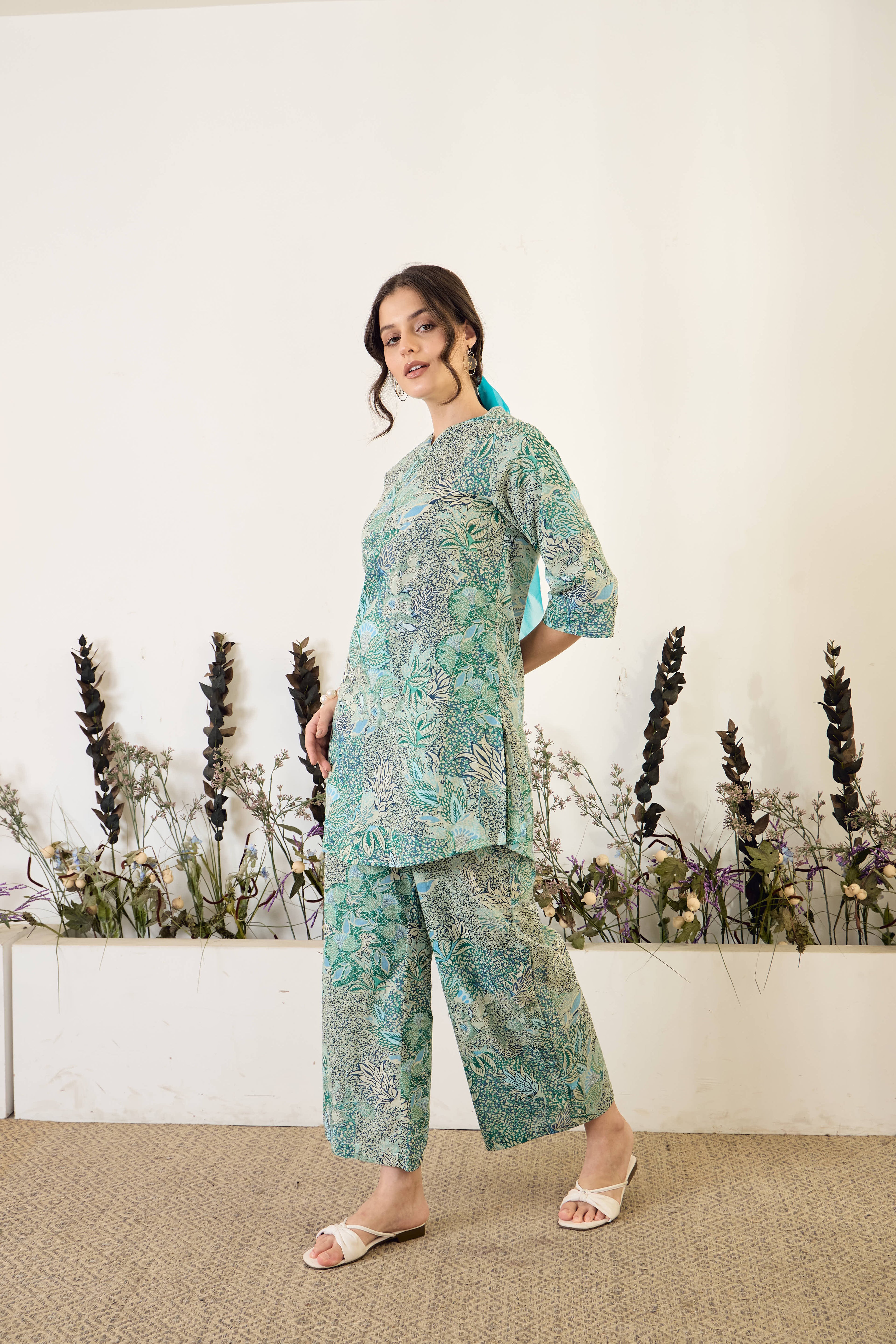 IMANA Women Cotton Printed Co-Ord Set