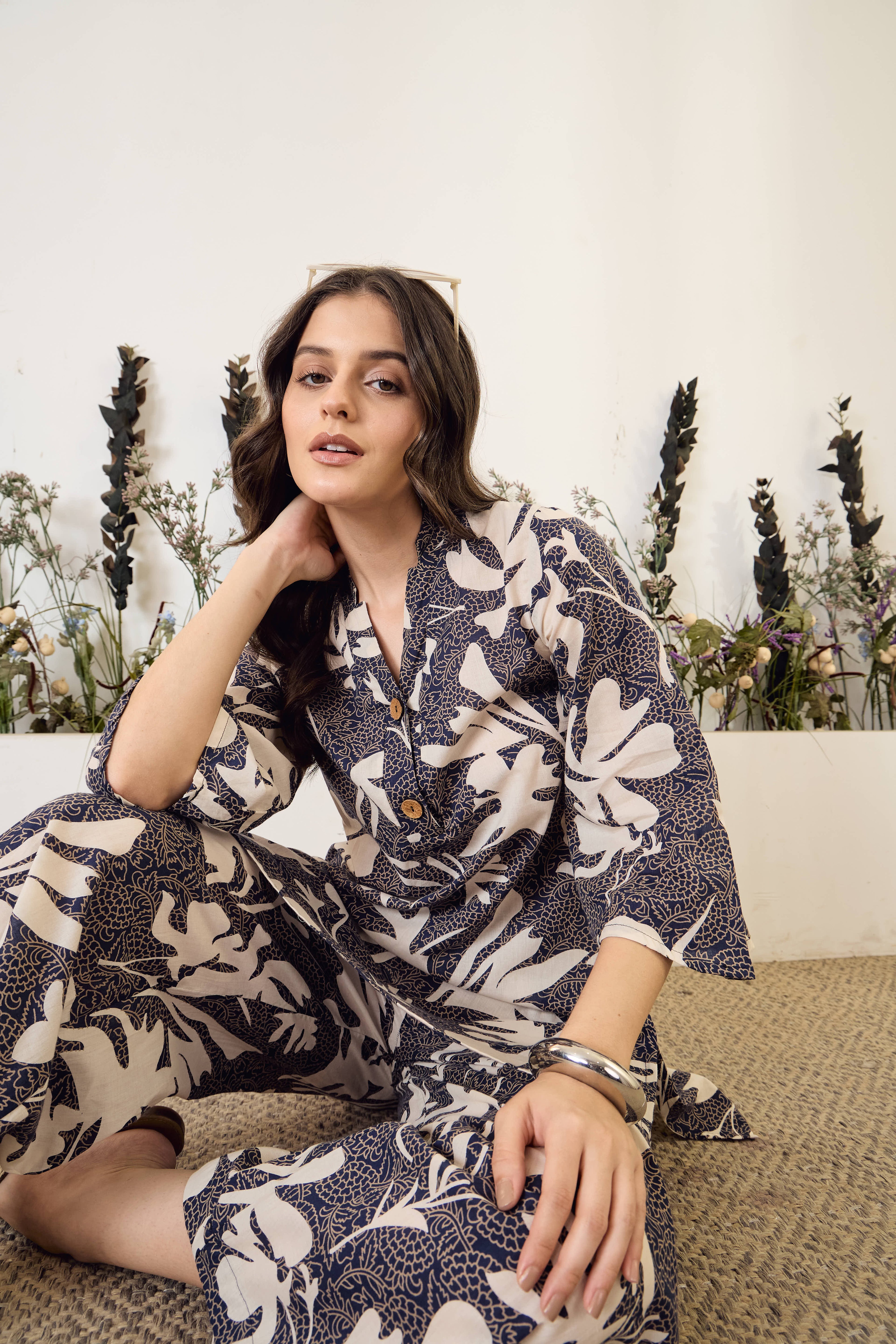IMANA Women Cotton Printed Co-Ord Set
