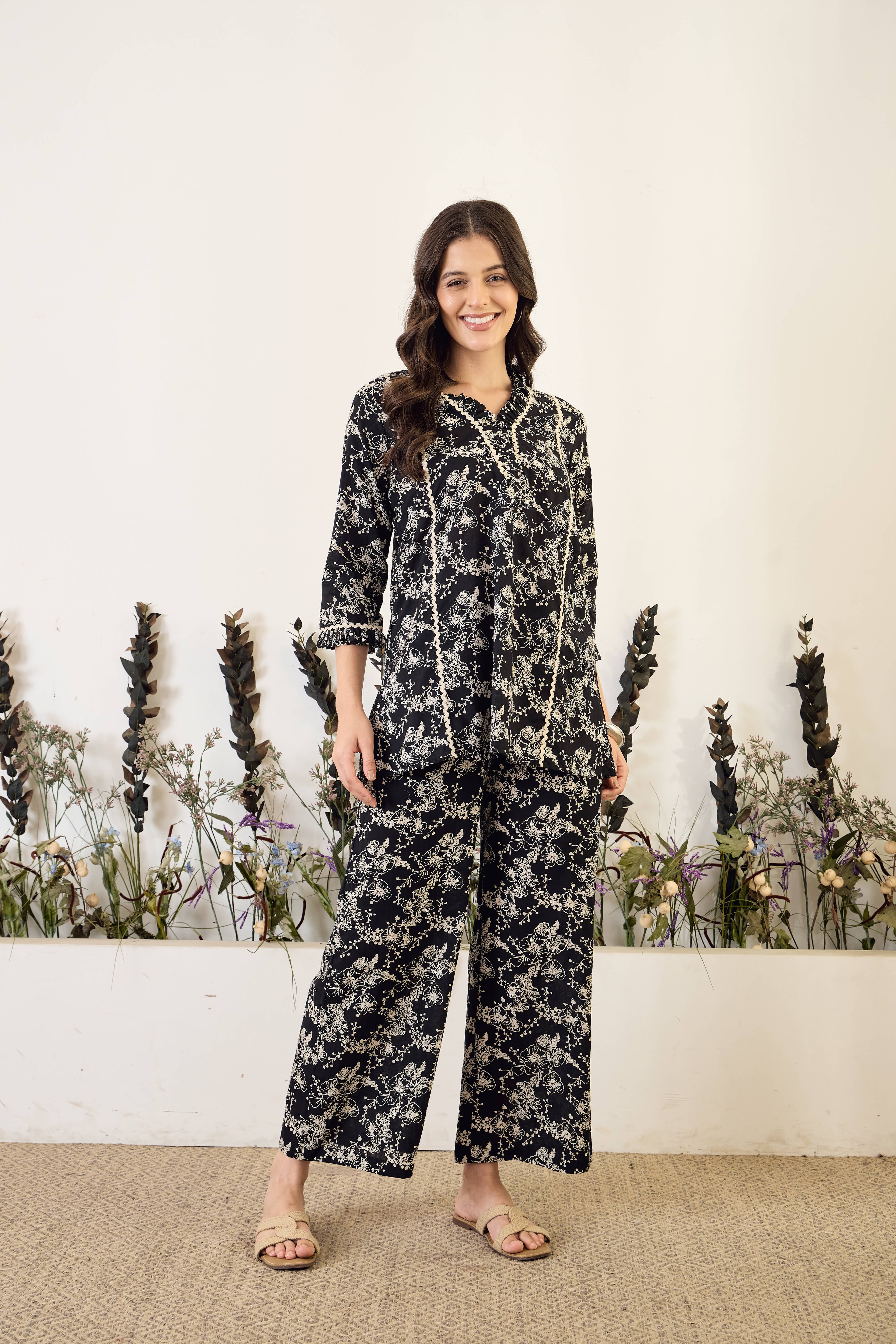 IMANA Women Cotton Printed Co-Ord Set