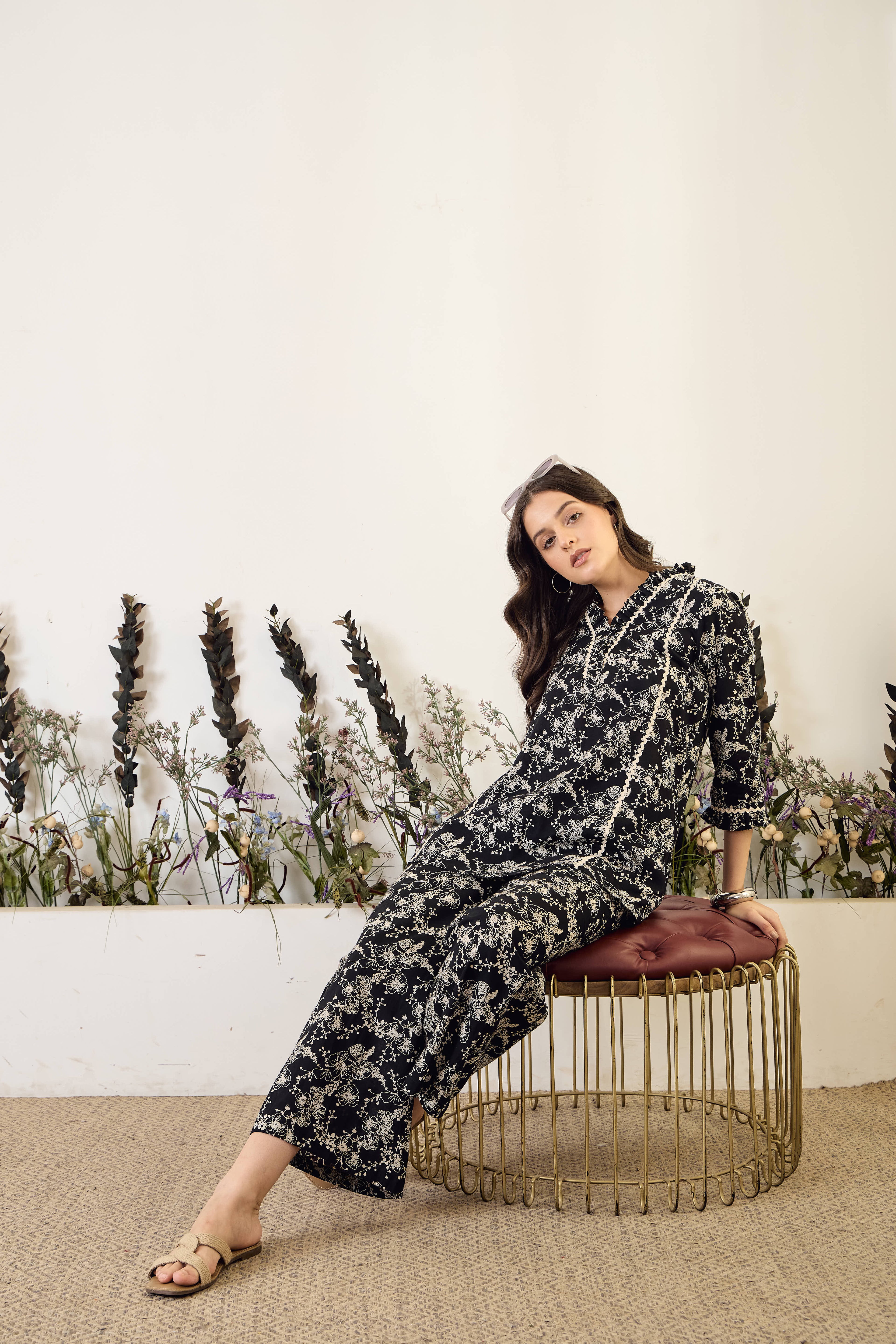 IMANA Women Cotton Printed Co-Ord Set