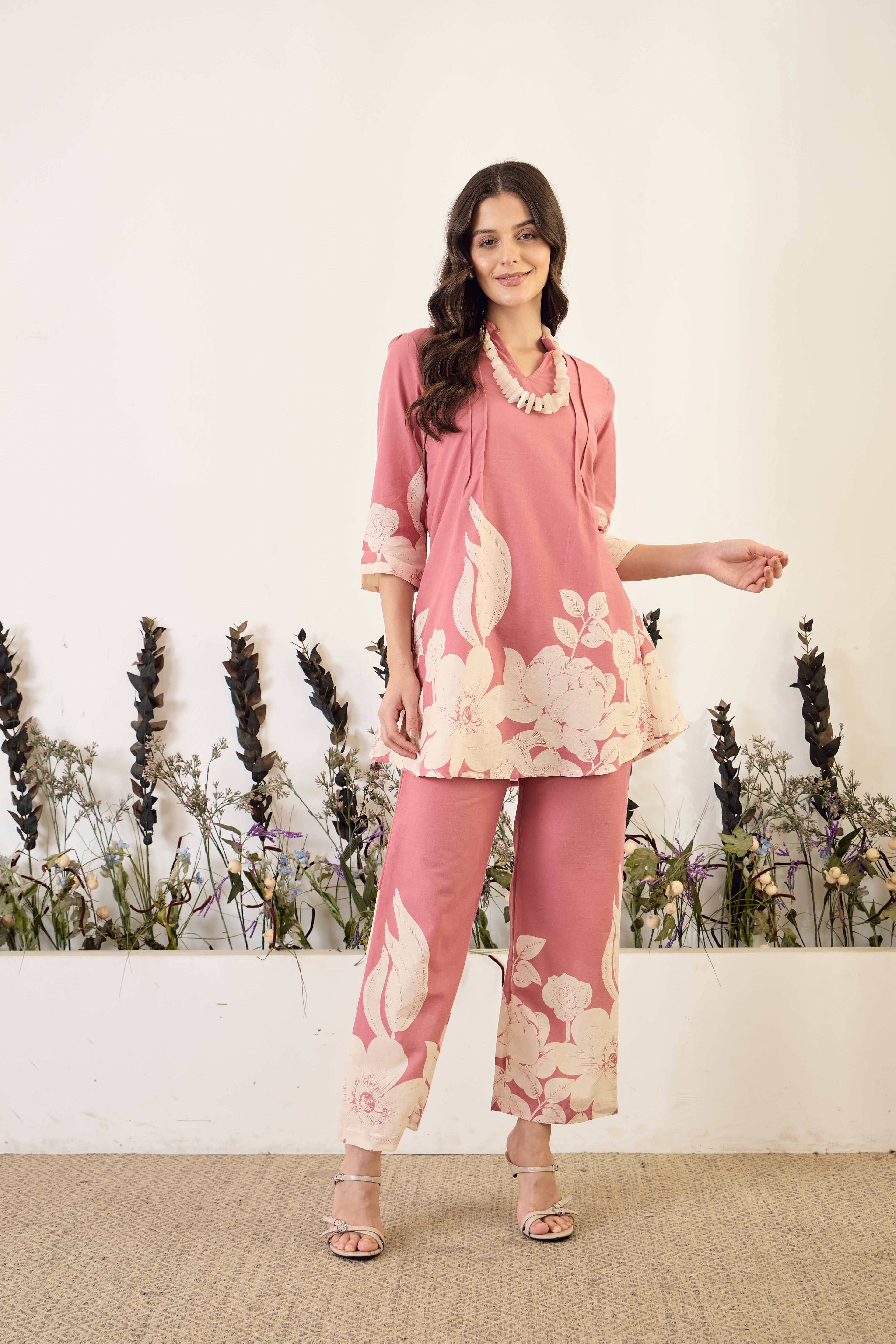 IMANA Women Cotton Printed Co-Ord Set