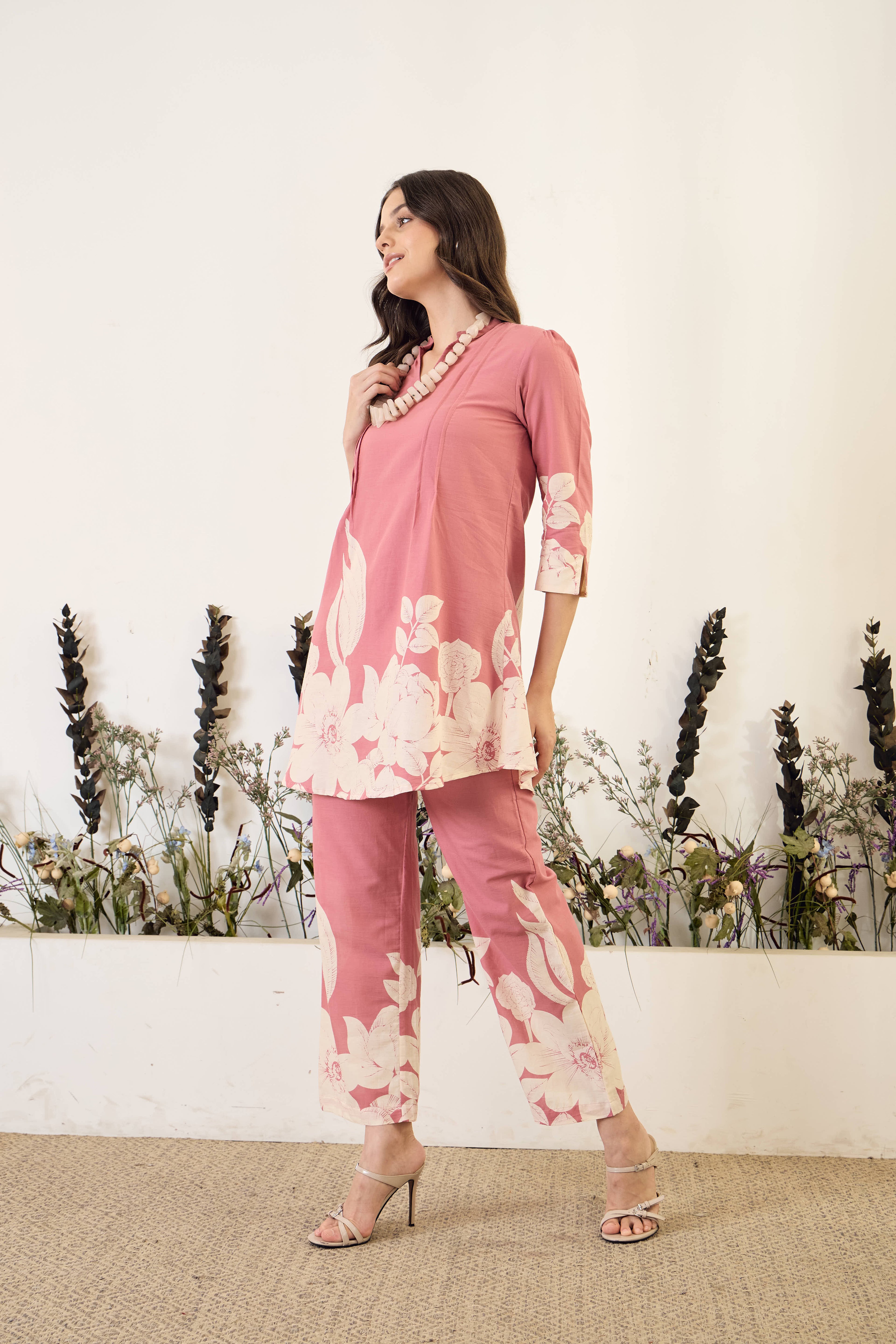 IMANA Women Cotton Printed Co-Ord Set