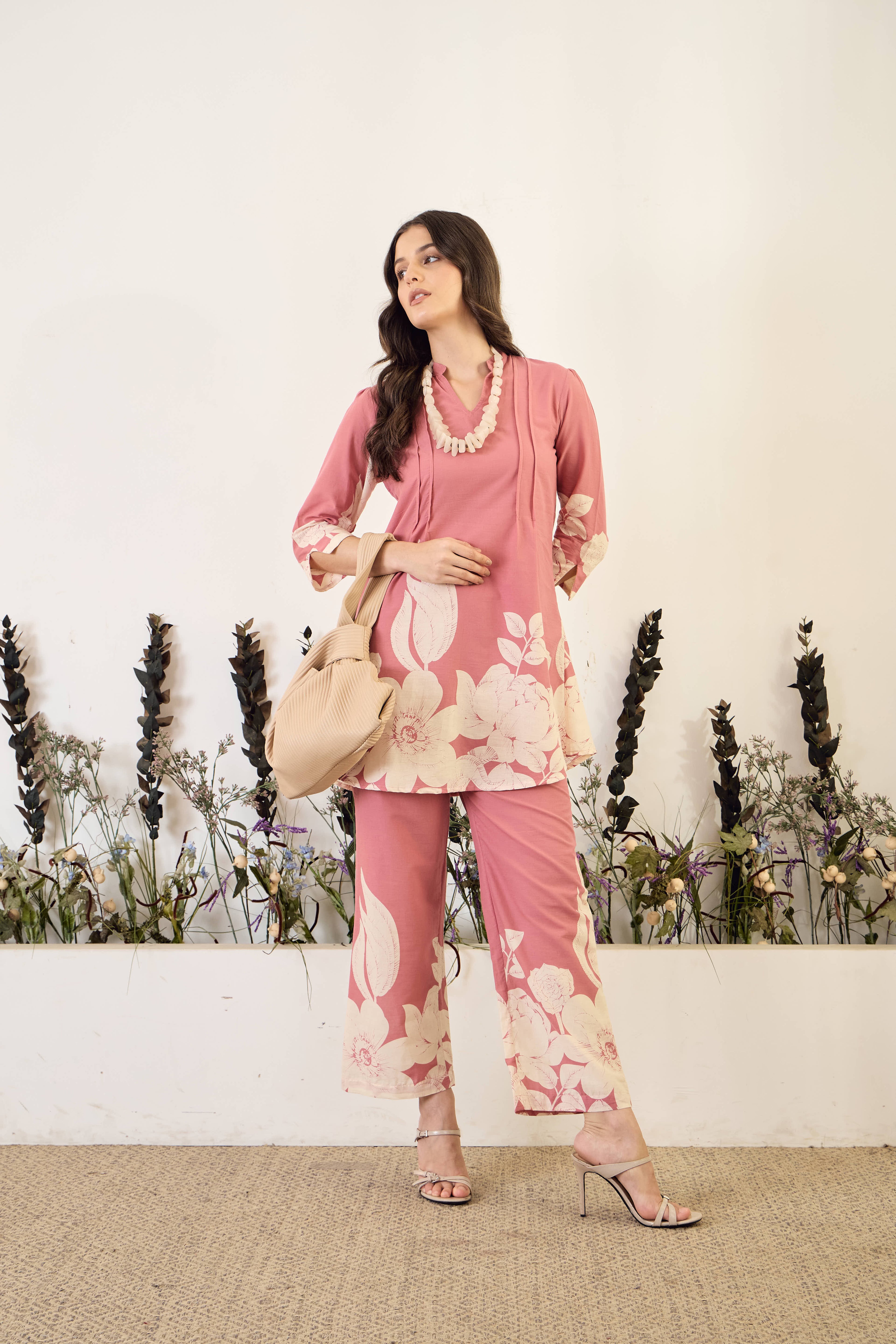 IMANA Women Cotton Printed Co-Ord Set