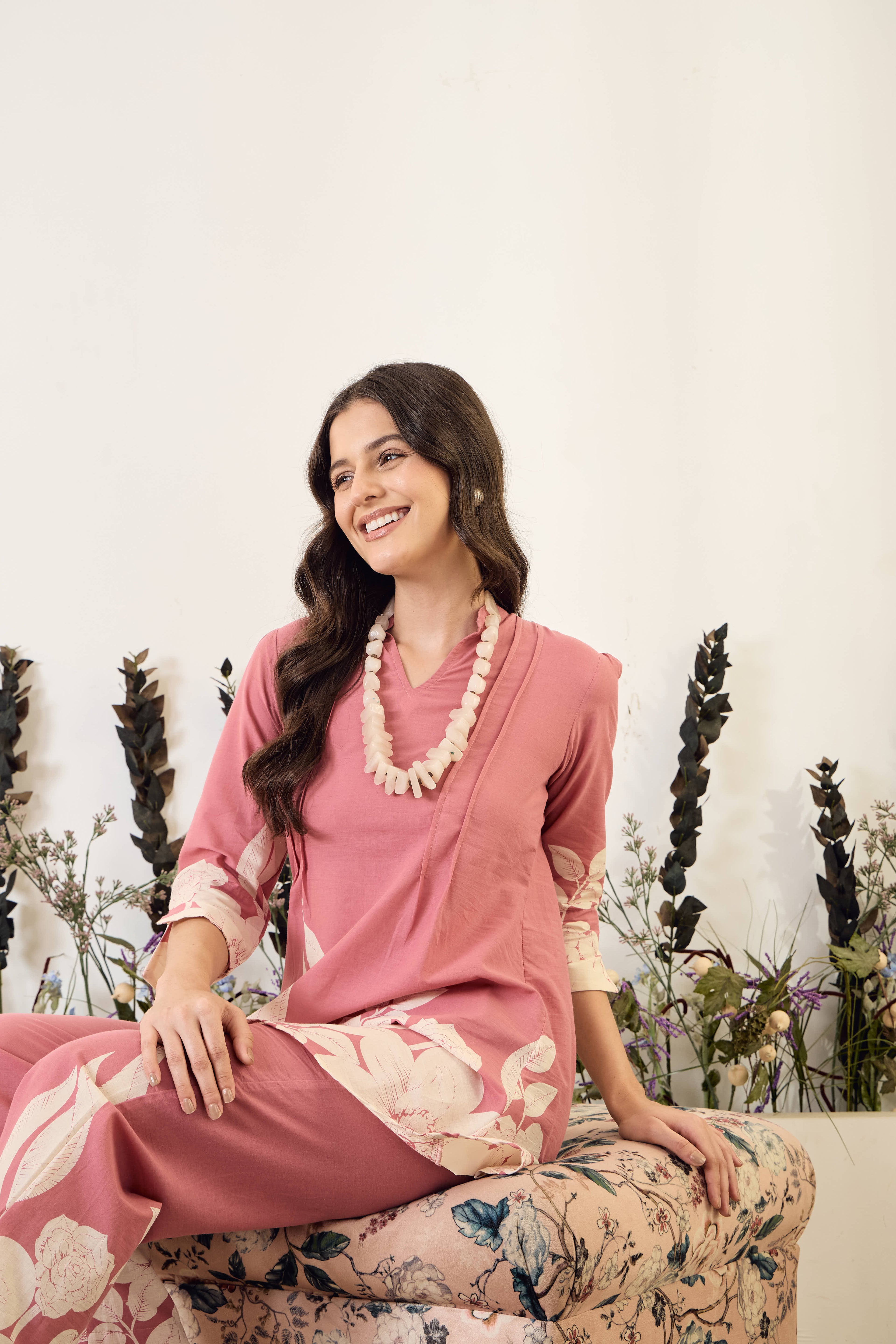 IMANA Women Cotton Printed Co-Ord Set