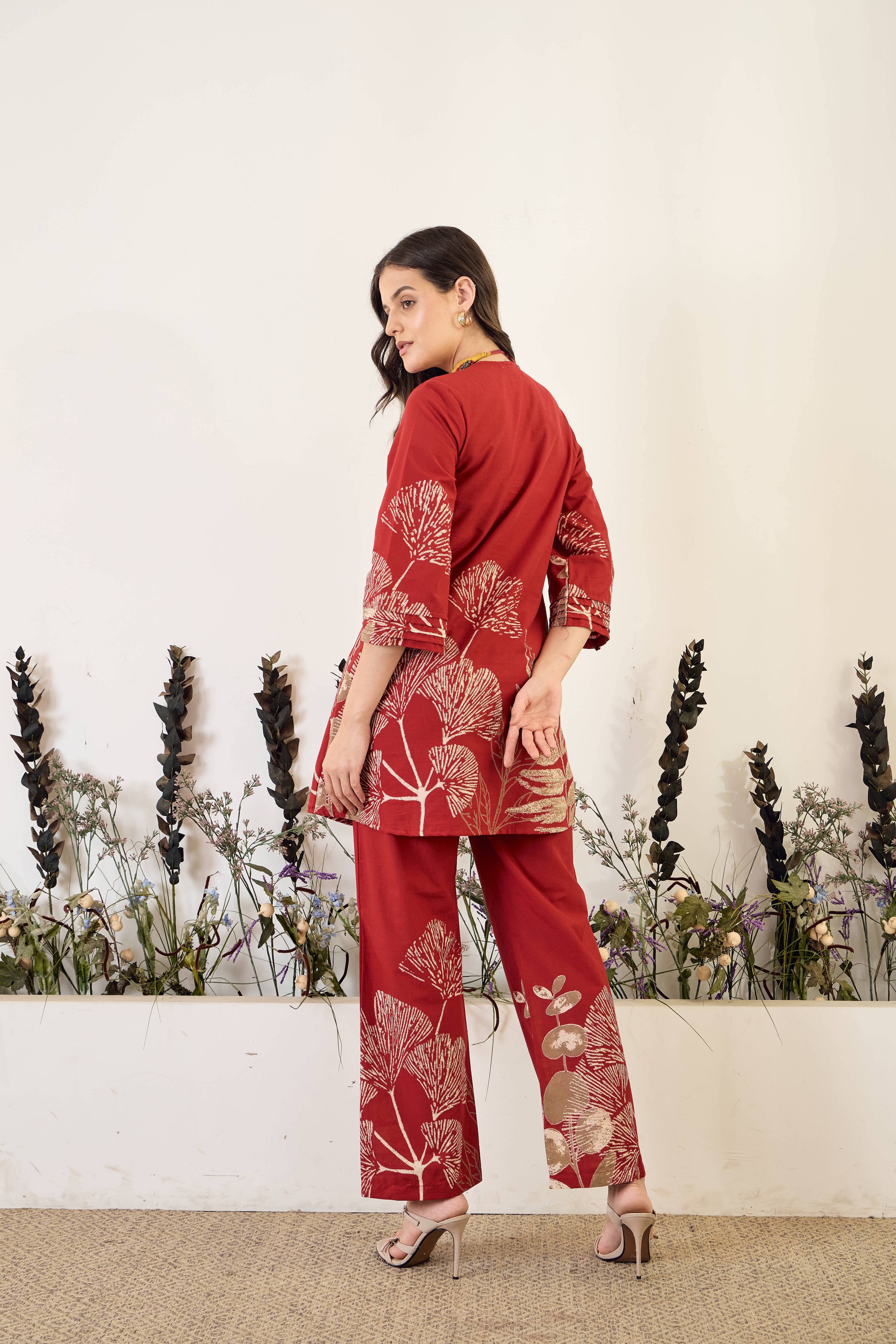 IMANA Women Cotton Printed Co-Ord Set