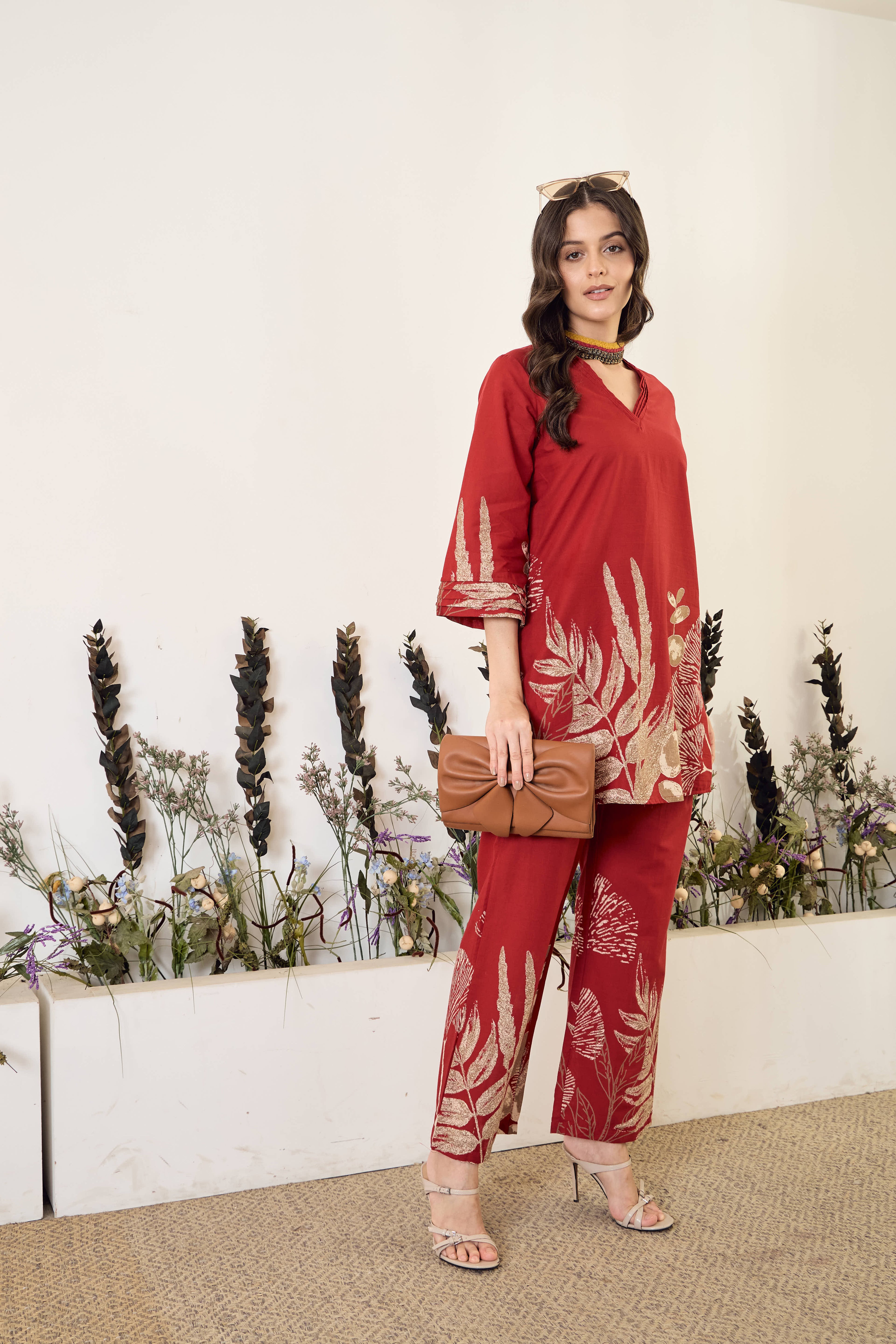 IMANA Women Cotton Printed Co-Ord Set