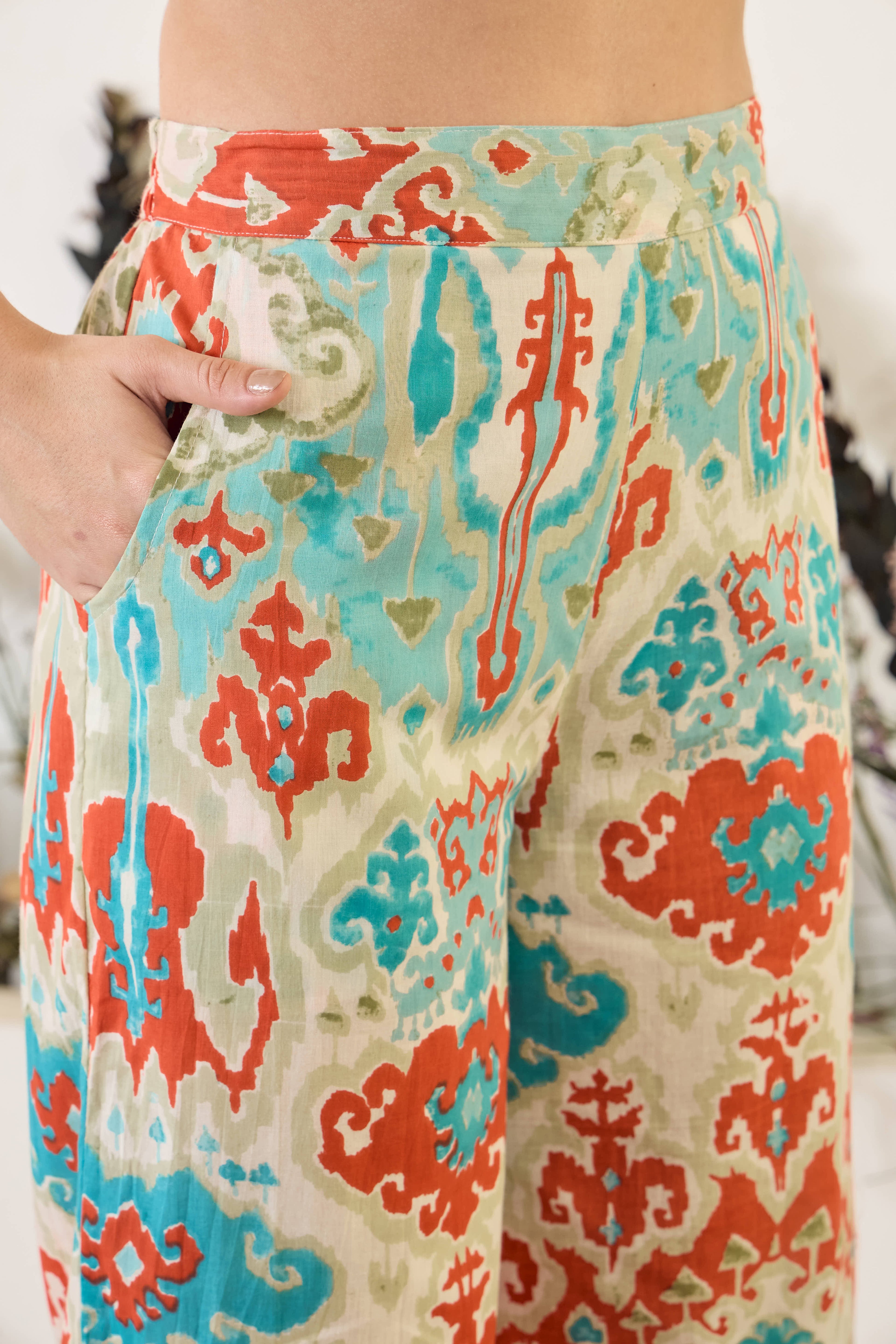 IMANA Women Cotton Printed Co-Ord Set