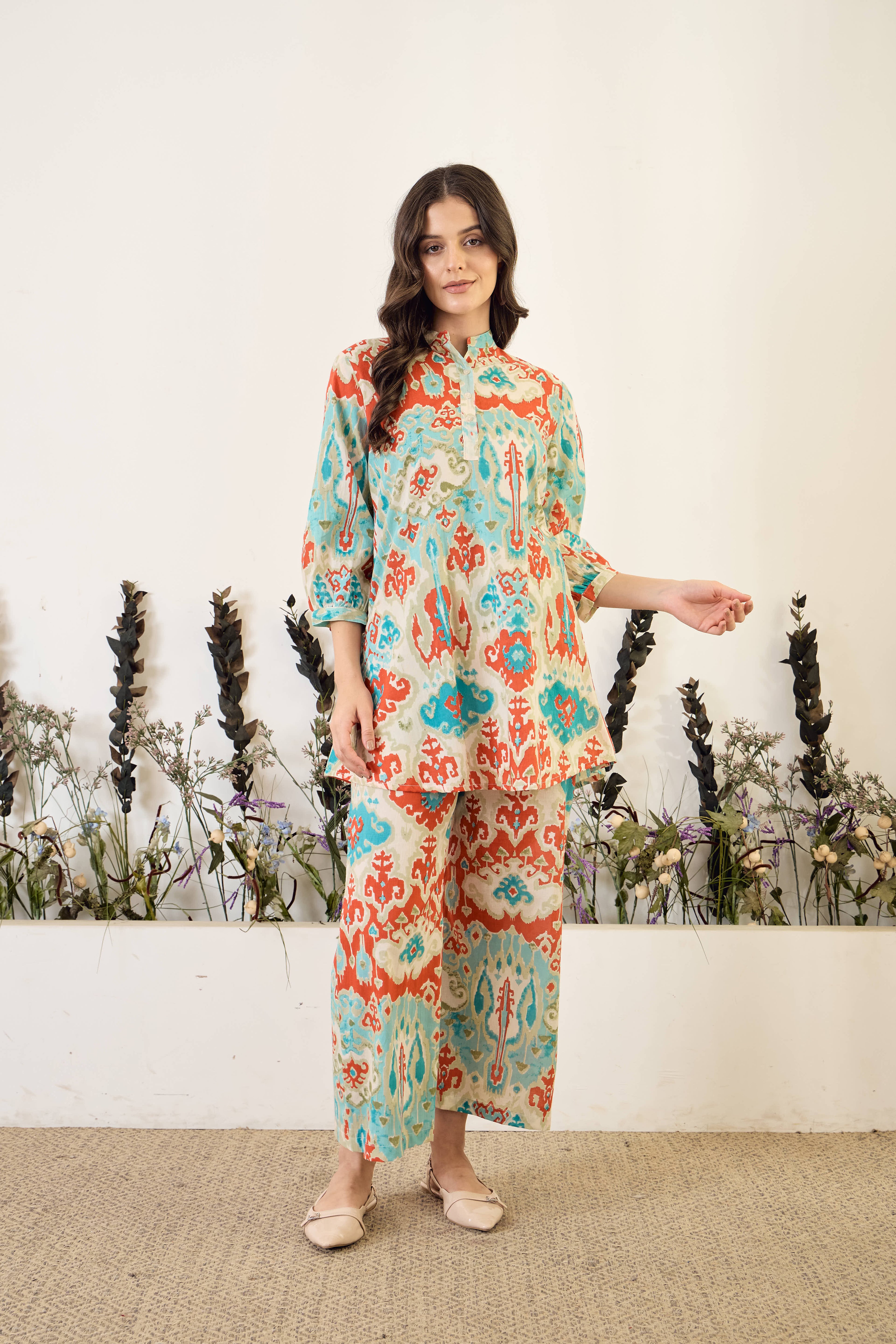 IMANA Women Cotton Printed Co-Ord Set