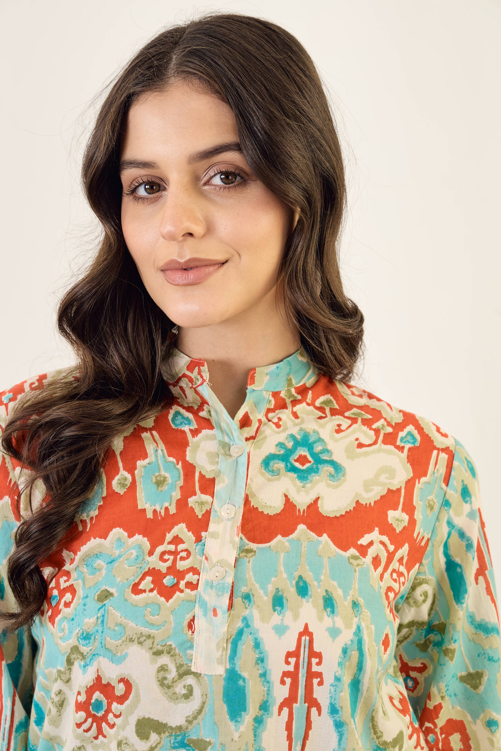 IMANA Women Cotton Printed Co-Ord Set