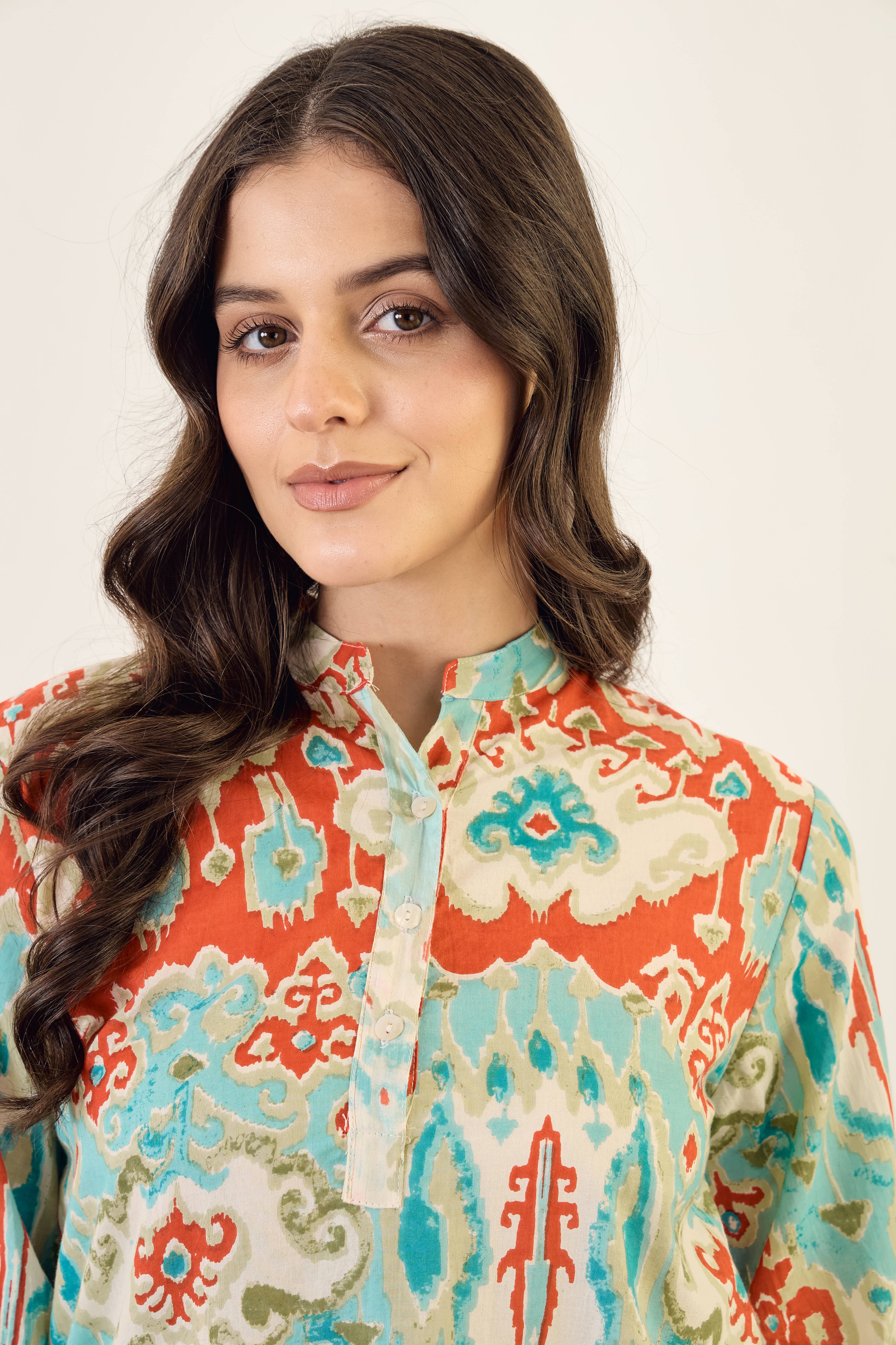 IMANA Women Cotton Printed Co-Ord Set