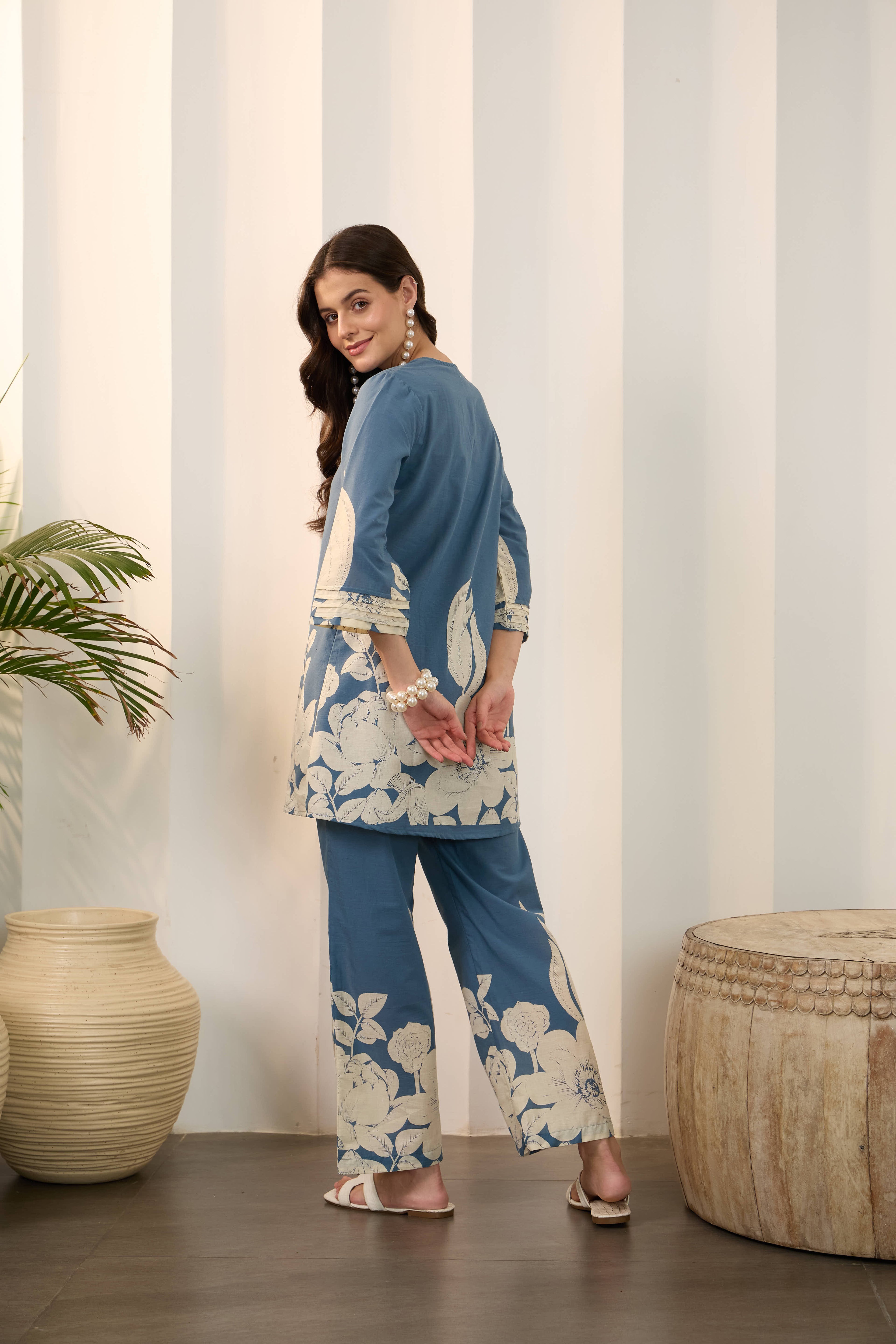 IMANA Women Cotton Printed Co-Ord Set