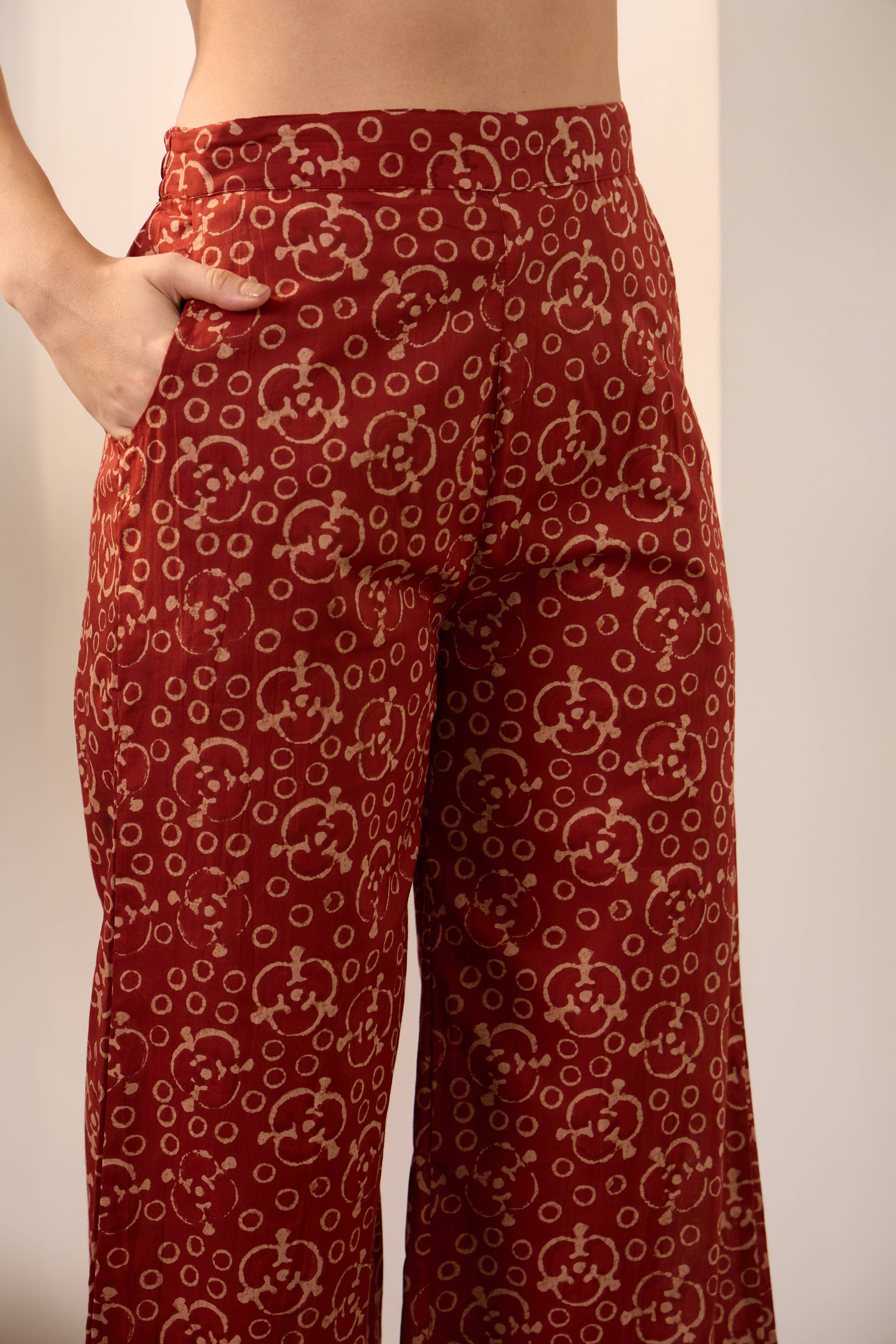 IMANA Women Cotton Printed Co-Ord Set