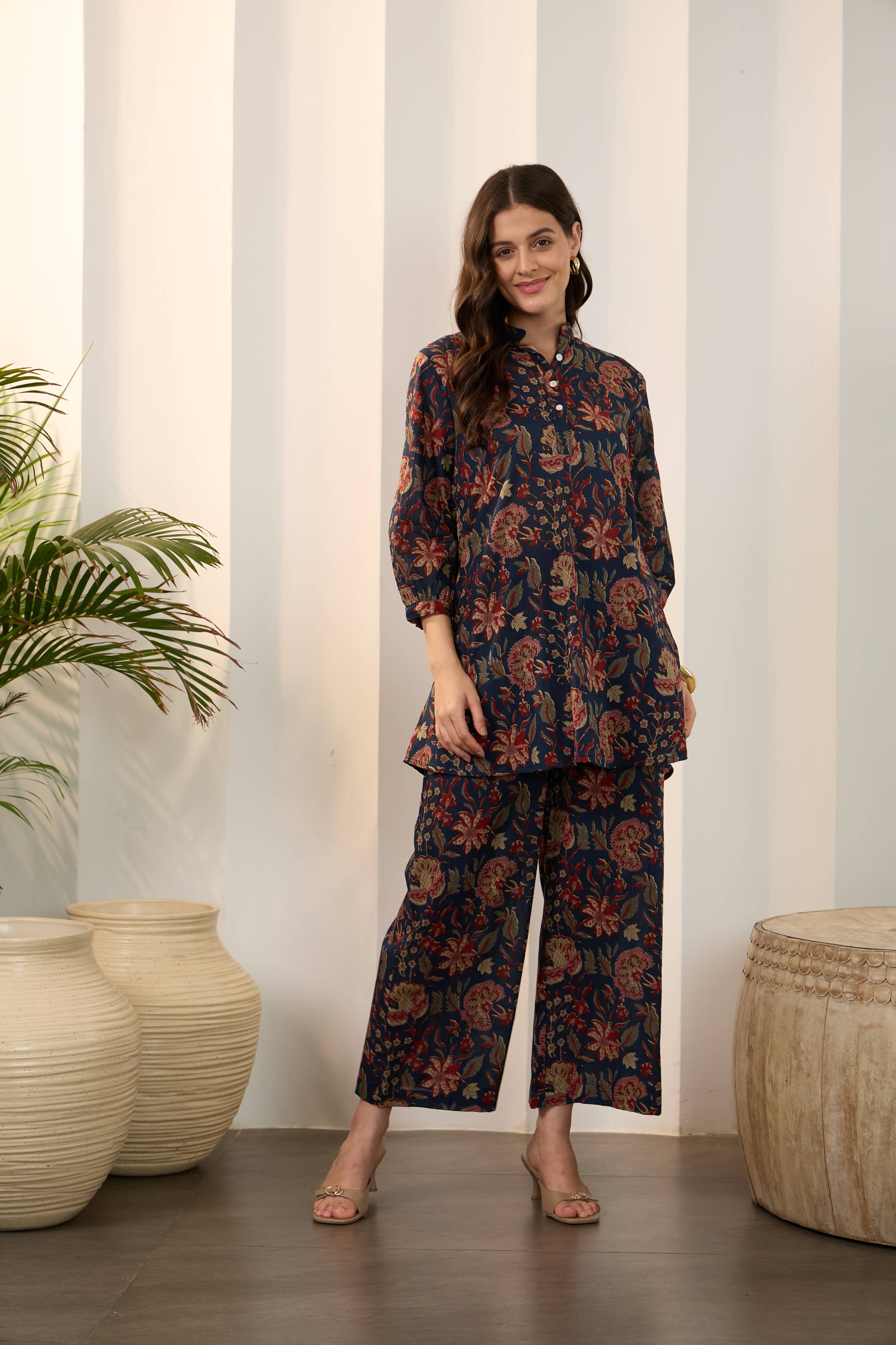 IMANA Women Cotton Printed Co-Ord Set
