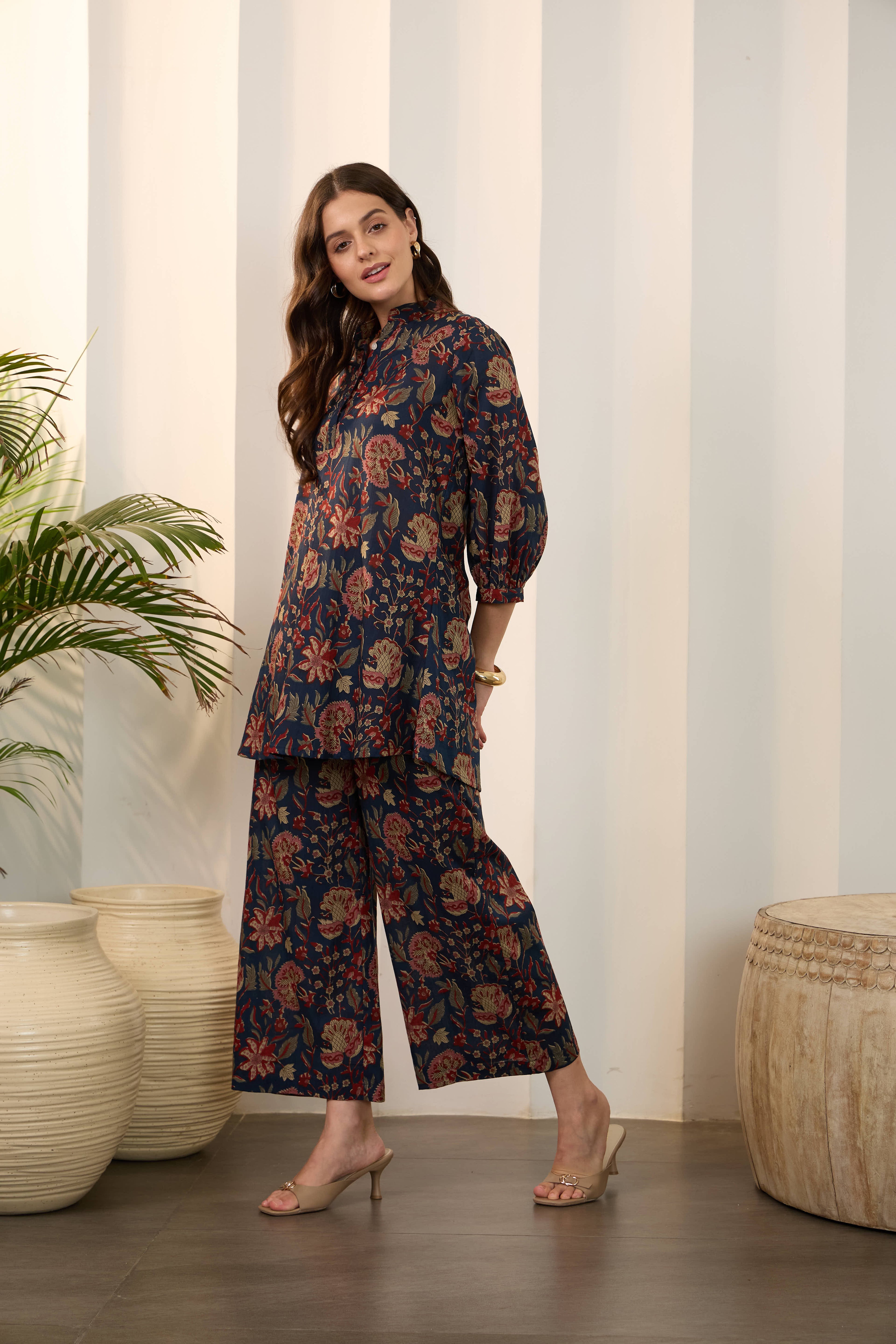 IMANA Women Cotton Printed Co-Ord Set