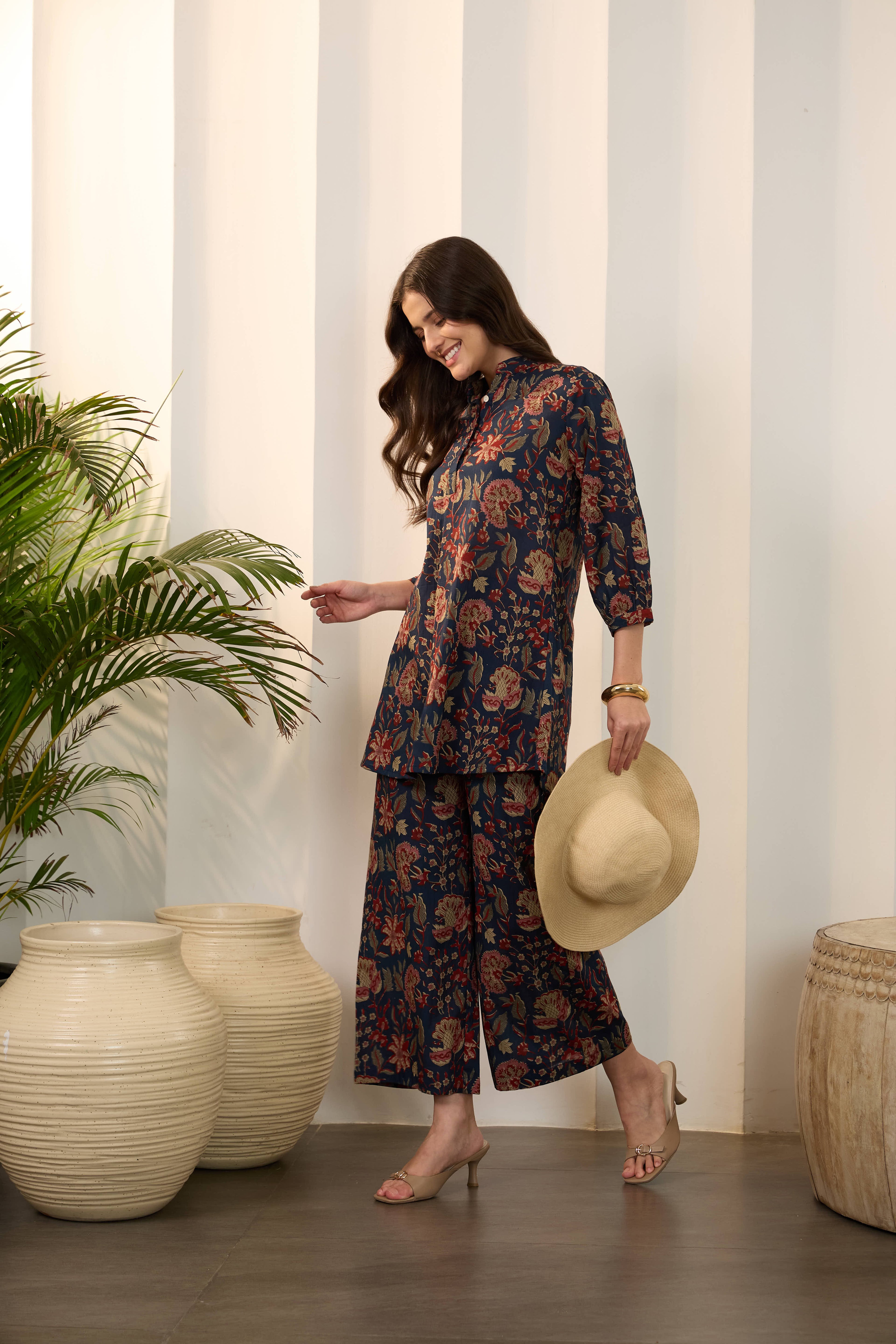 IMANA Women Cotton Printed Co-Ord Set
