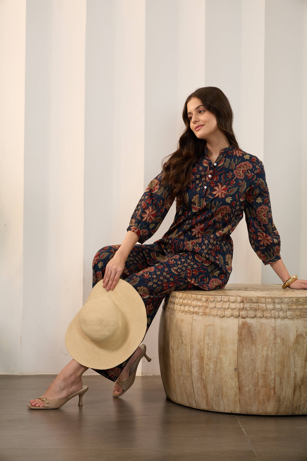 IMANA Women Cotton Printed Co-Ord Set