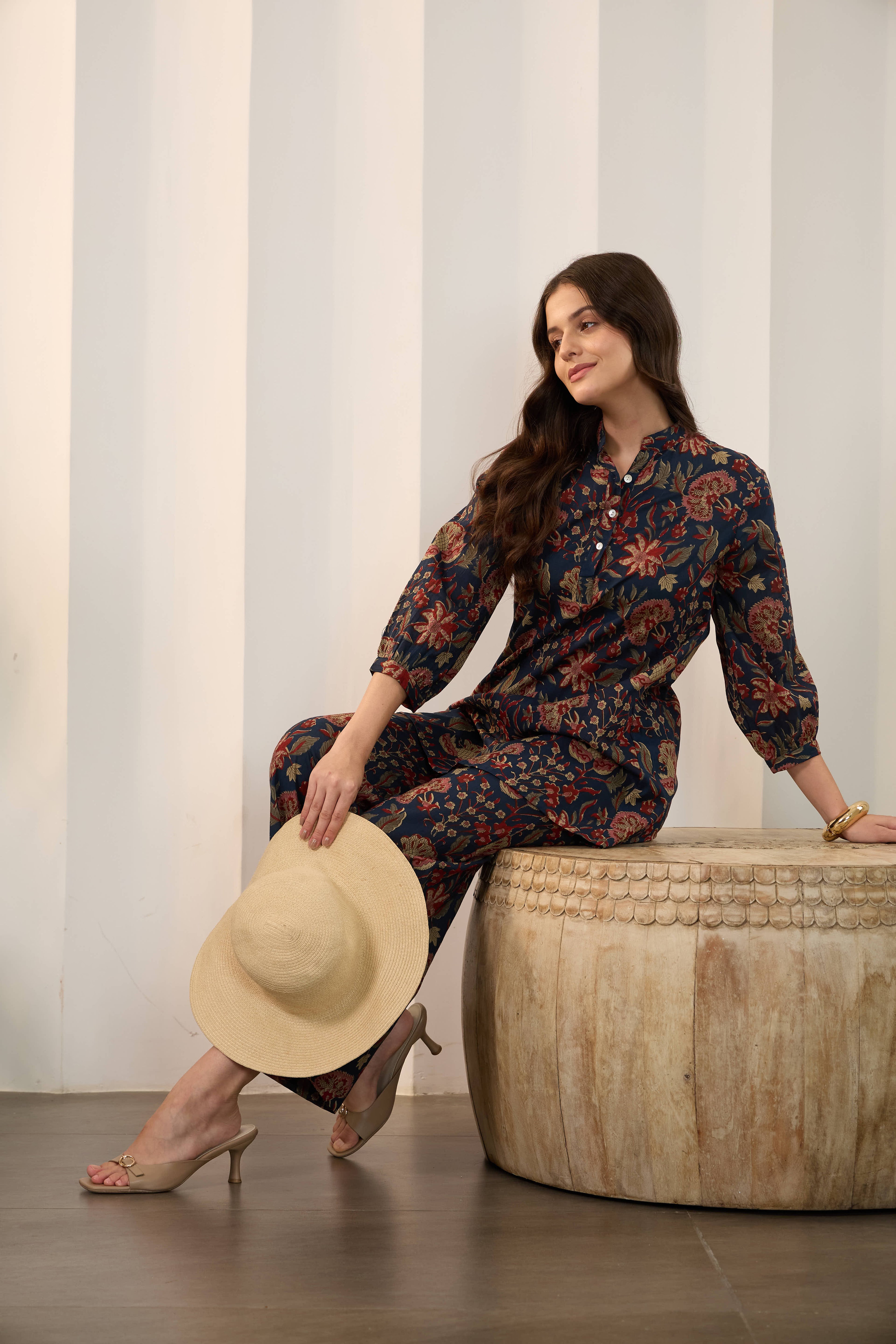 IMANA Women Cotton Printed Co-Ord Set