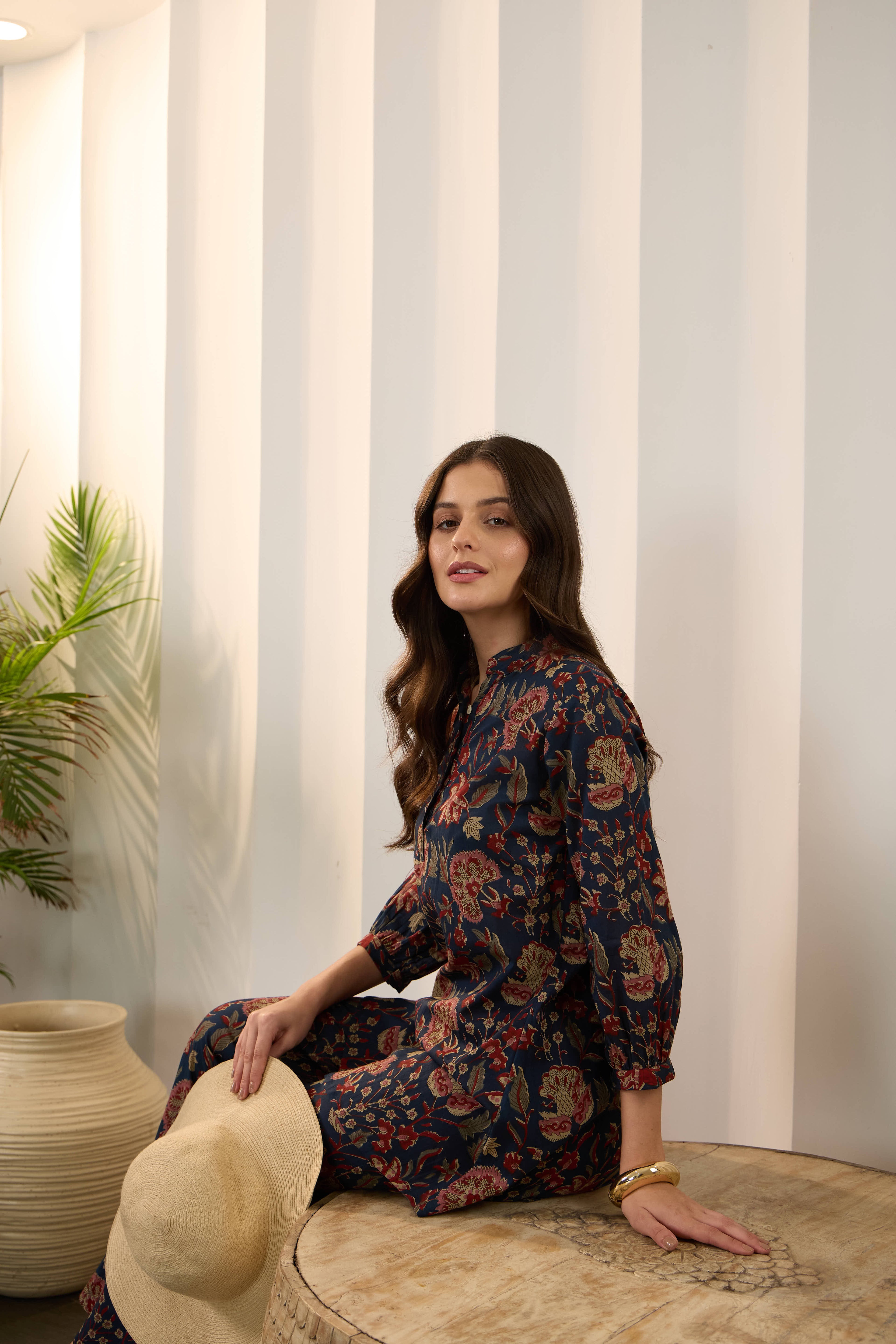IMANA Women Cotton Printed Co-Ord Set