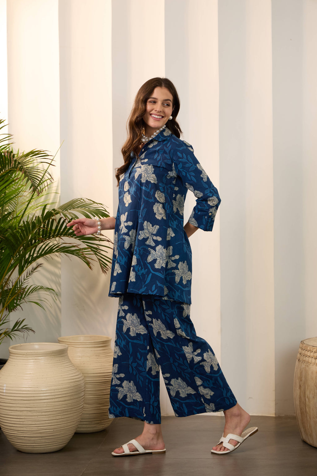 IMANA Women Cotton Printed Co-Ord Set