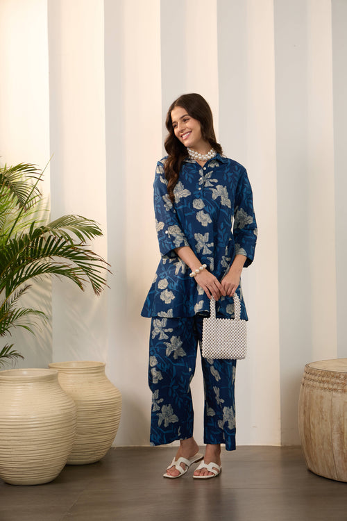 IMANA Women Cotton Printed Co-Ord Set
