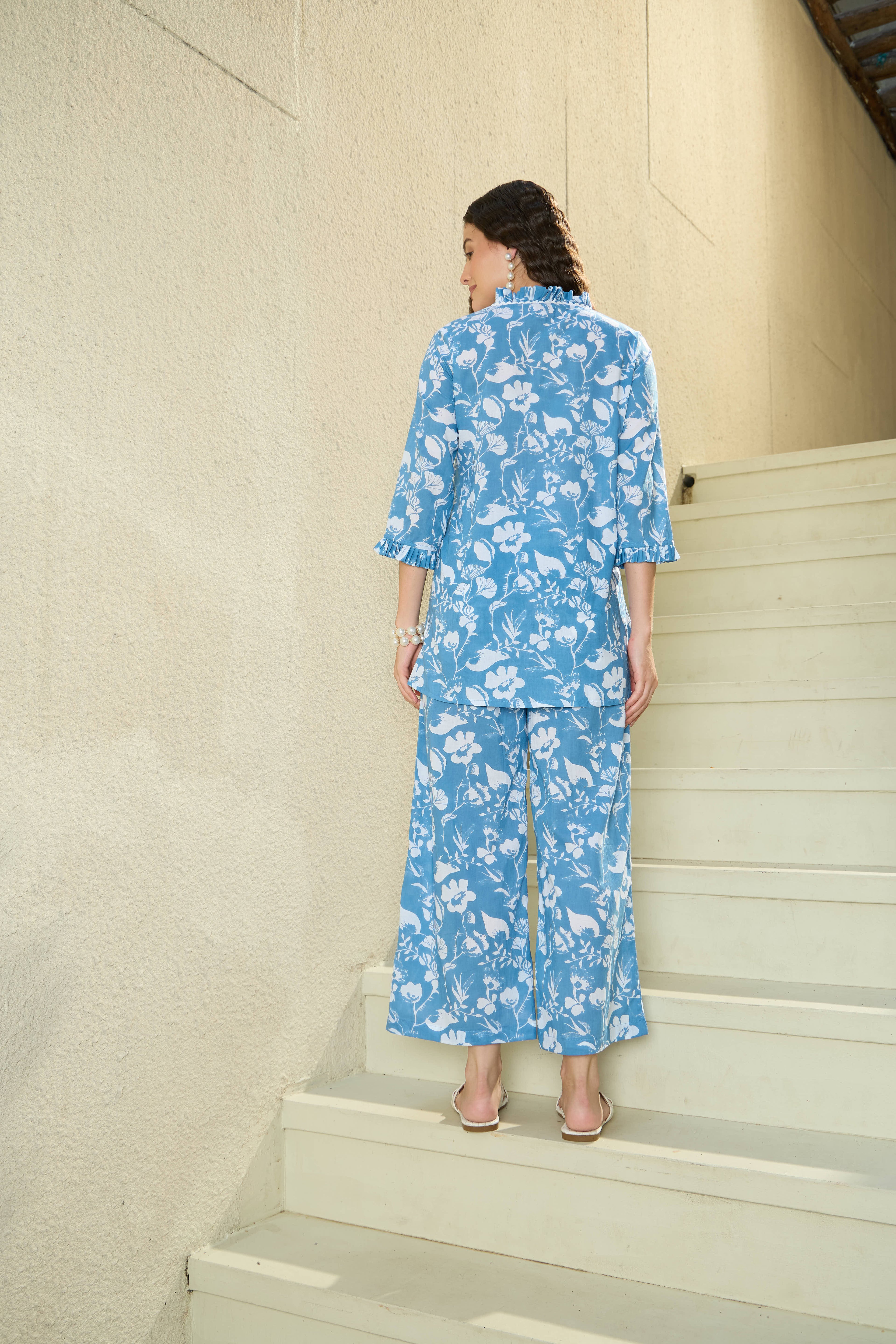 IMANA Women Cotton Printed Co-Ord Set