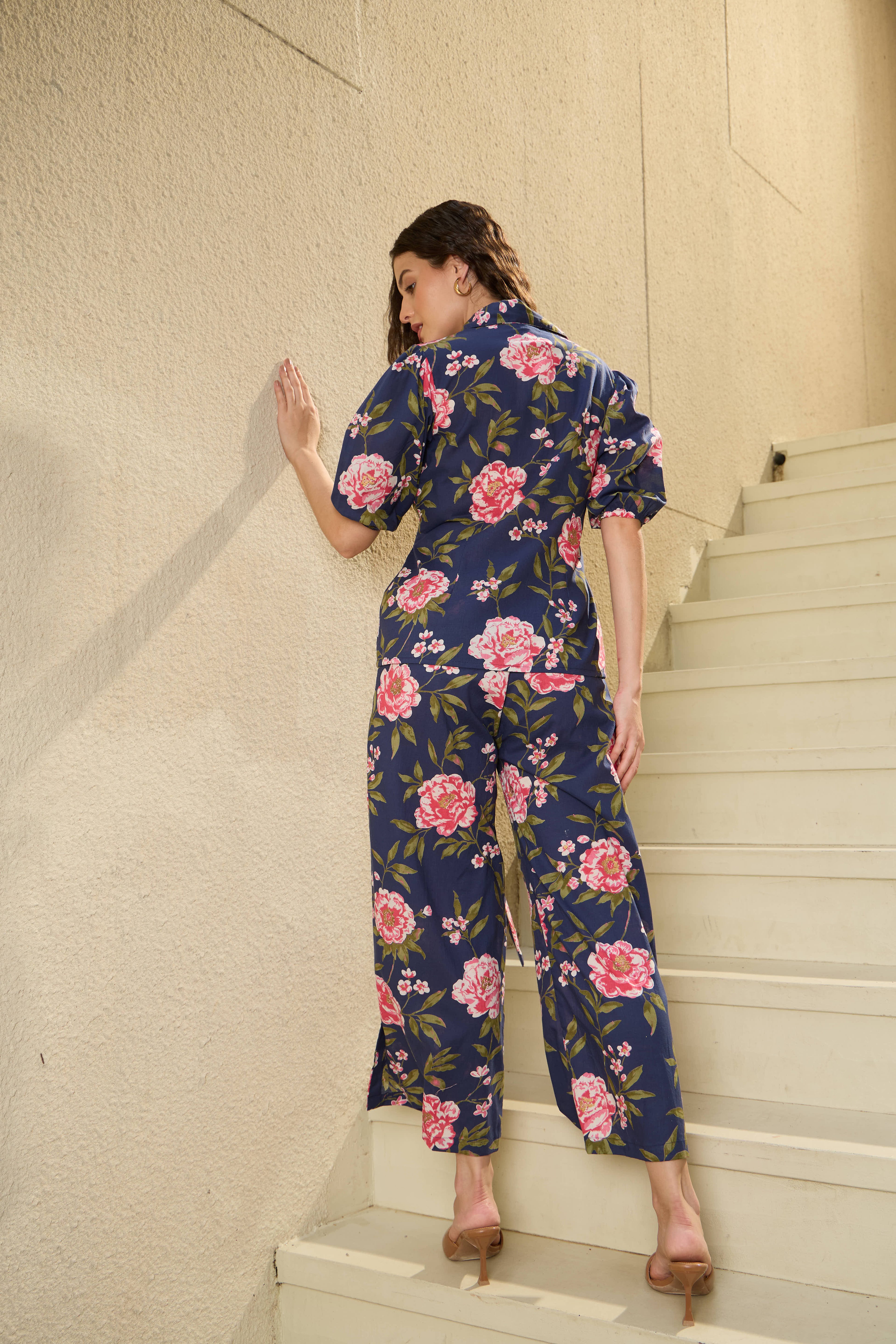 IMANA Women Cotton Printed Co-Ord Set