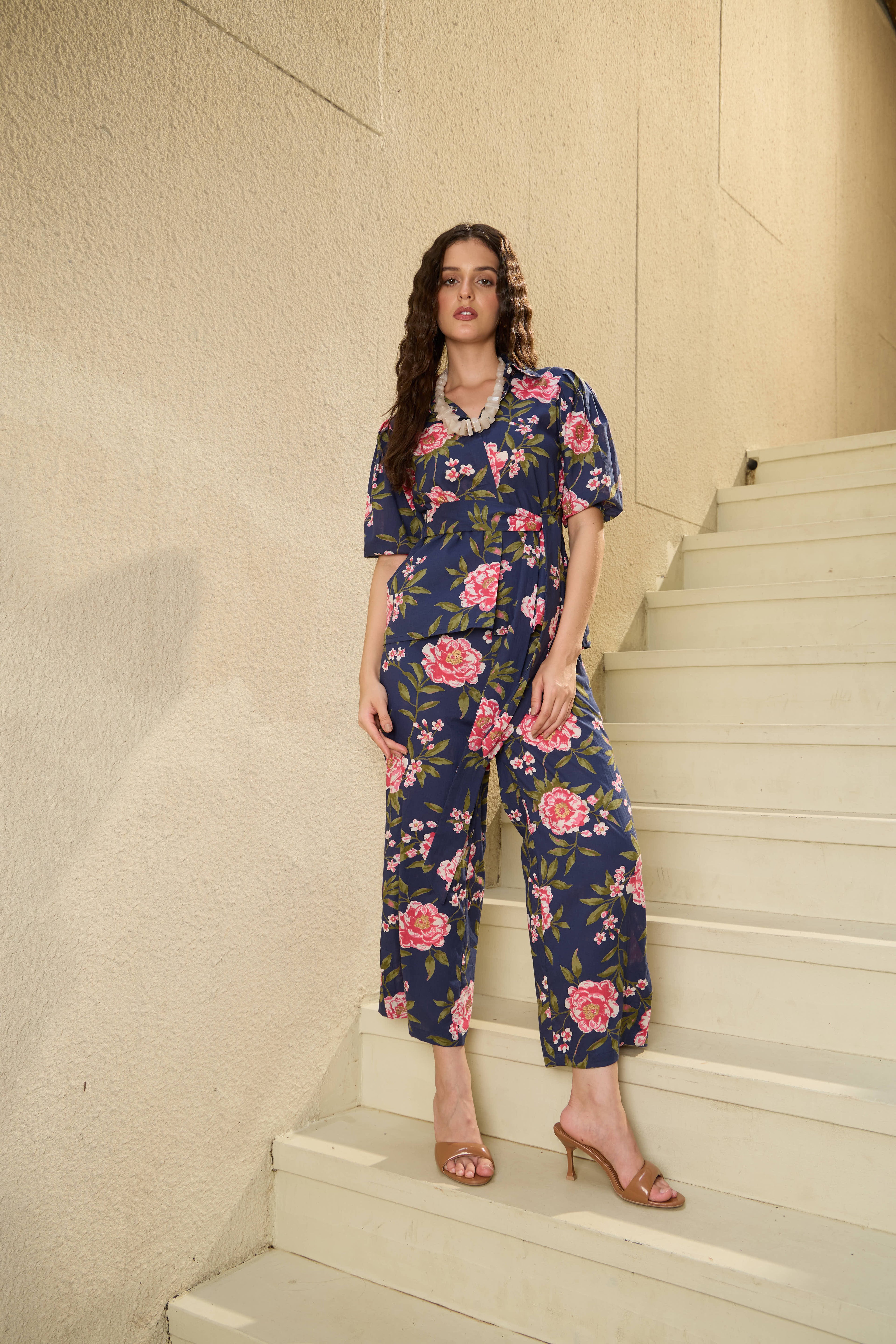 IMANA Women Cotton Printed Co-Ord Set