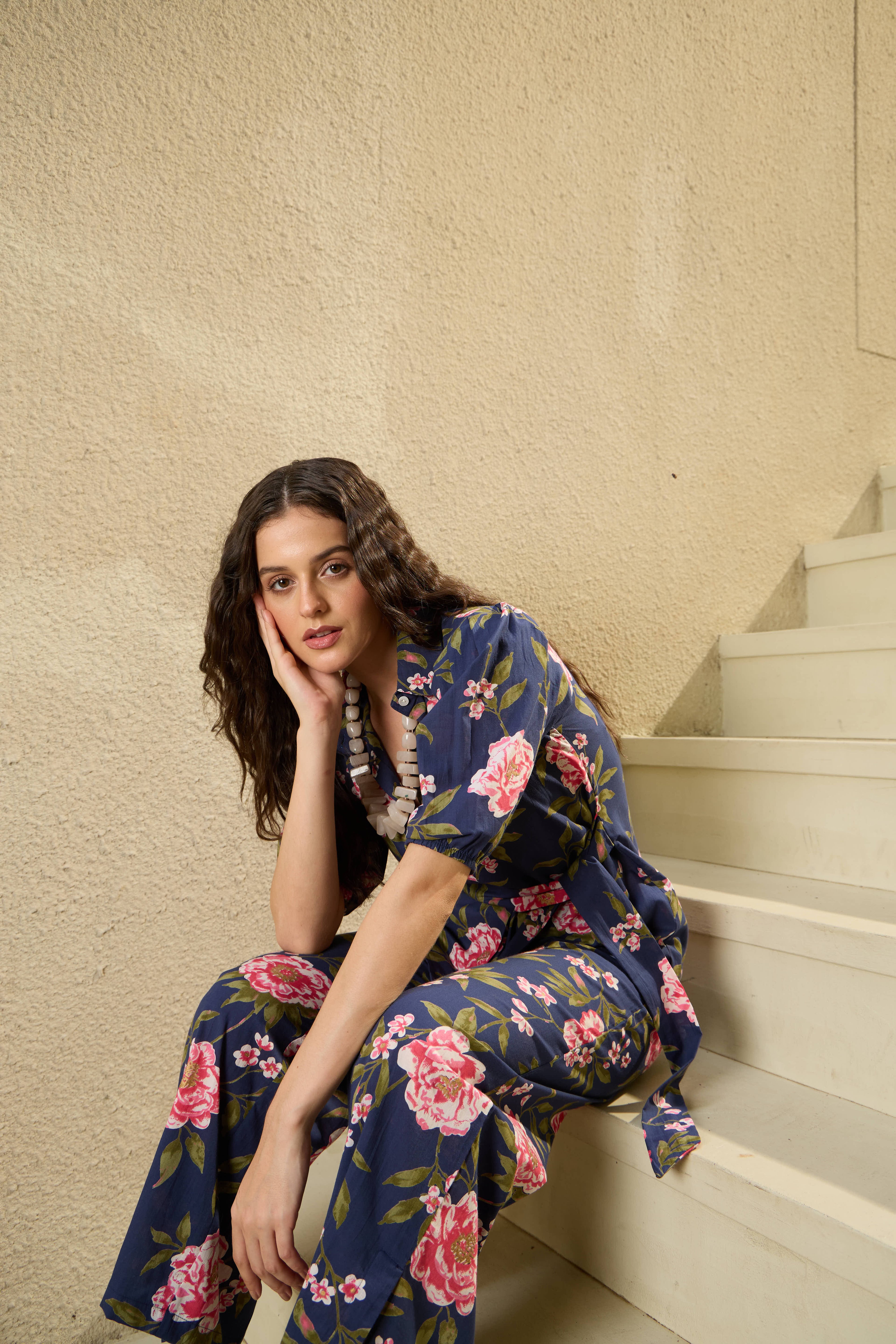 IMANA Women Cotton Printed Co-Ord Set