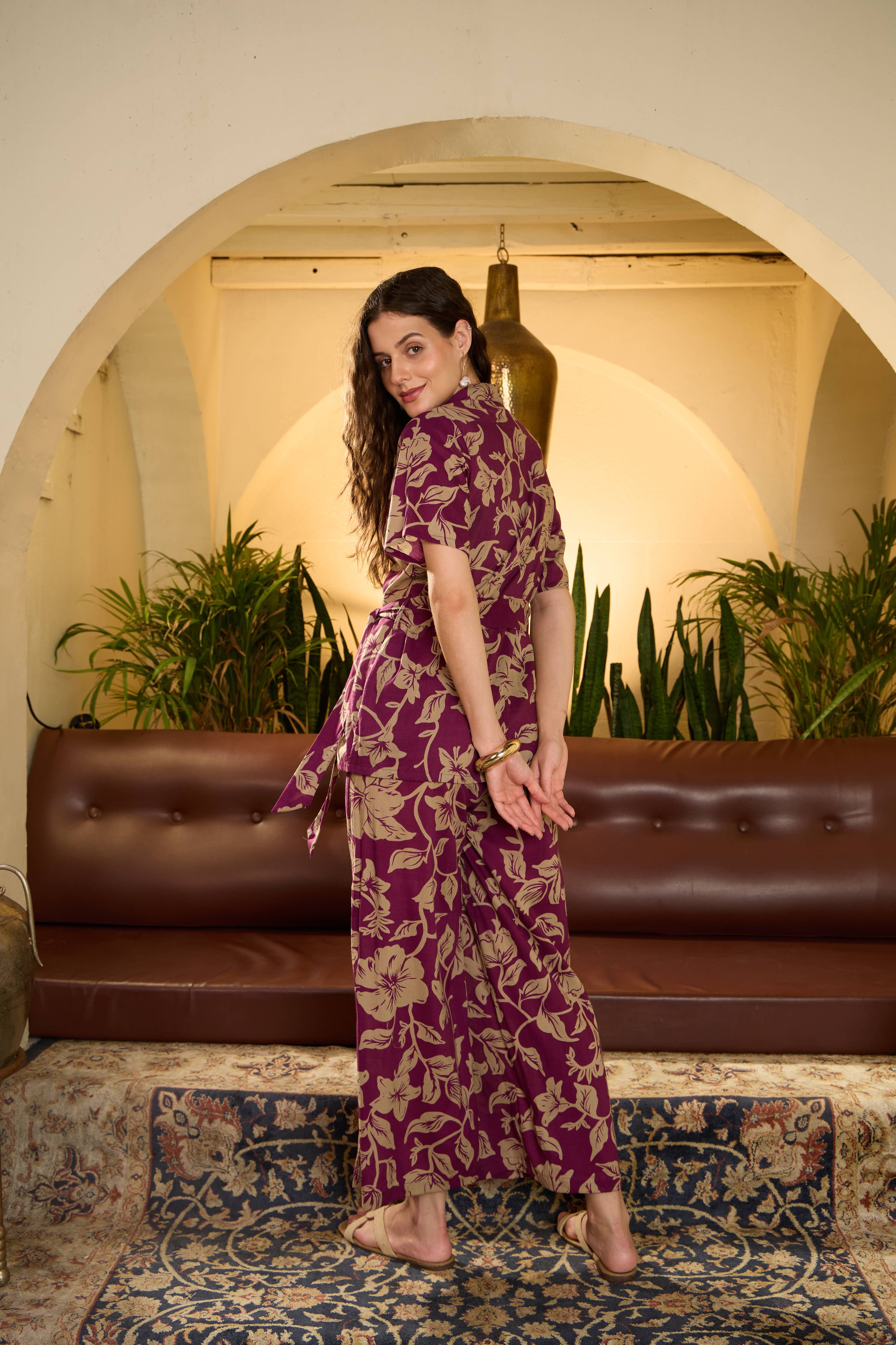 IMANA Women Cotton Printed Co-Ord Set